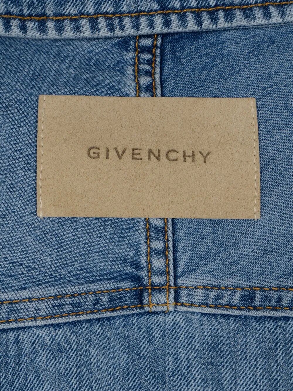GIVENCHY Mini Cocoon Denim Shirt for Women
