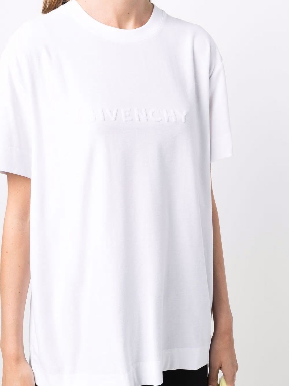 GIVENCHY Logo Crew Neck T-Shirt for Women
