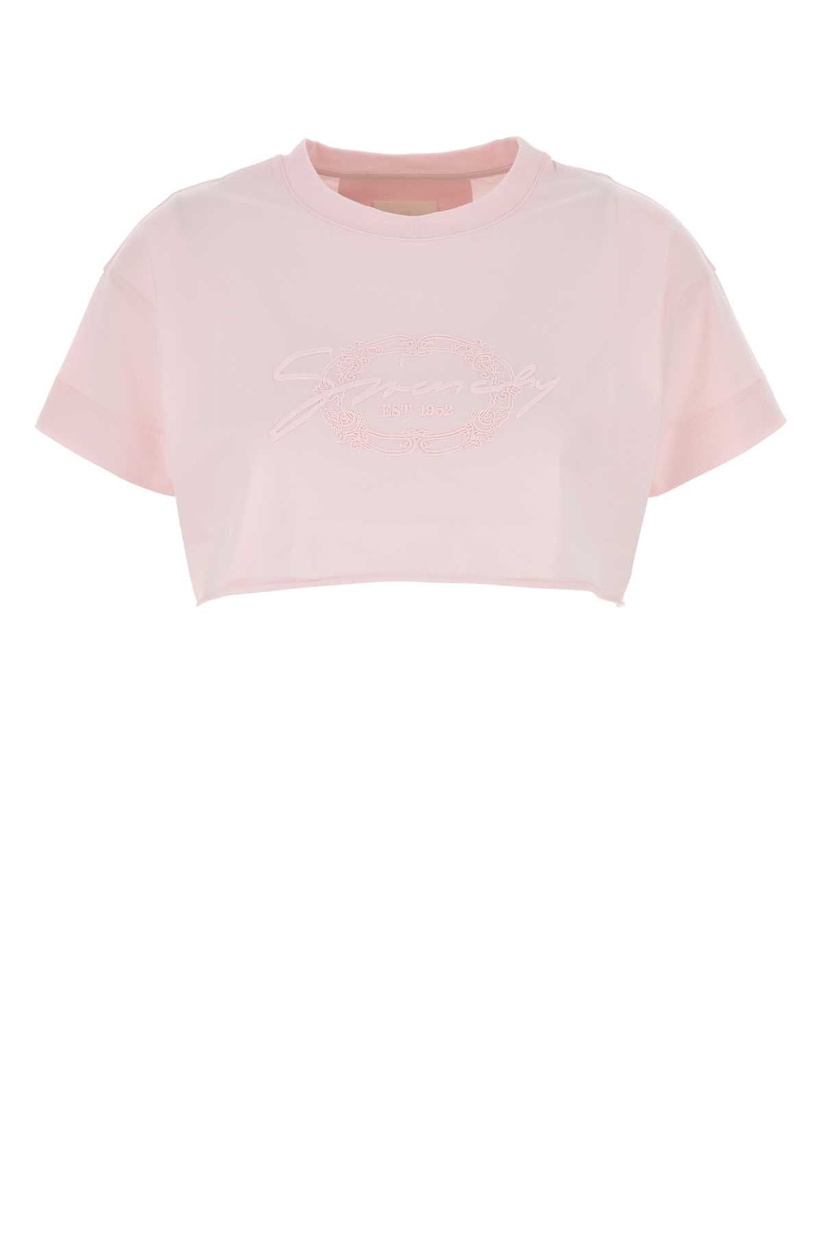 GIVENCHY Cotton Crop-Top Mini Tee