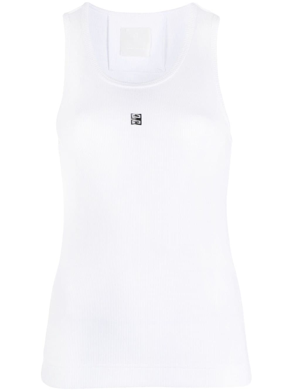 GIVENCHY Slim Fit Cotton Tank Top - Size S