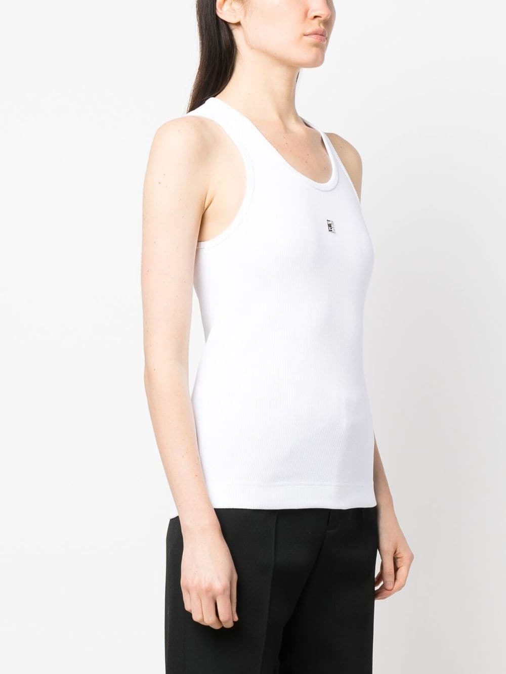 GIVENCHY Slim Fit Cotton Tank Top - Size S