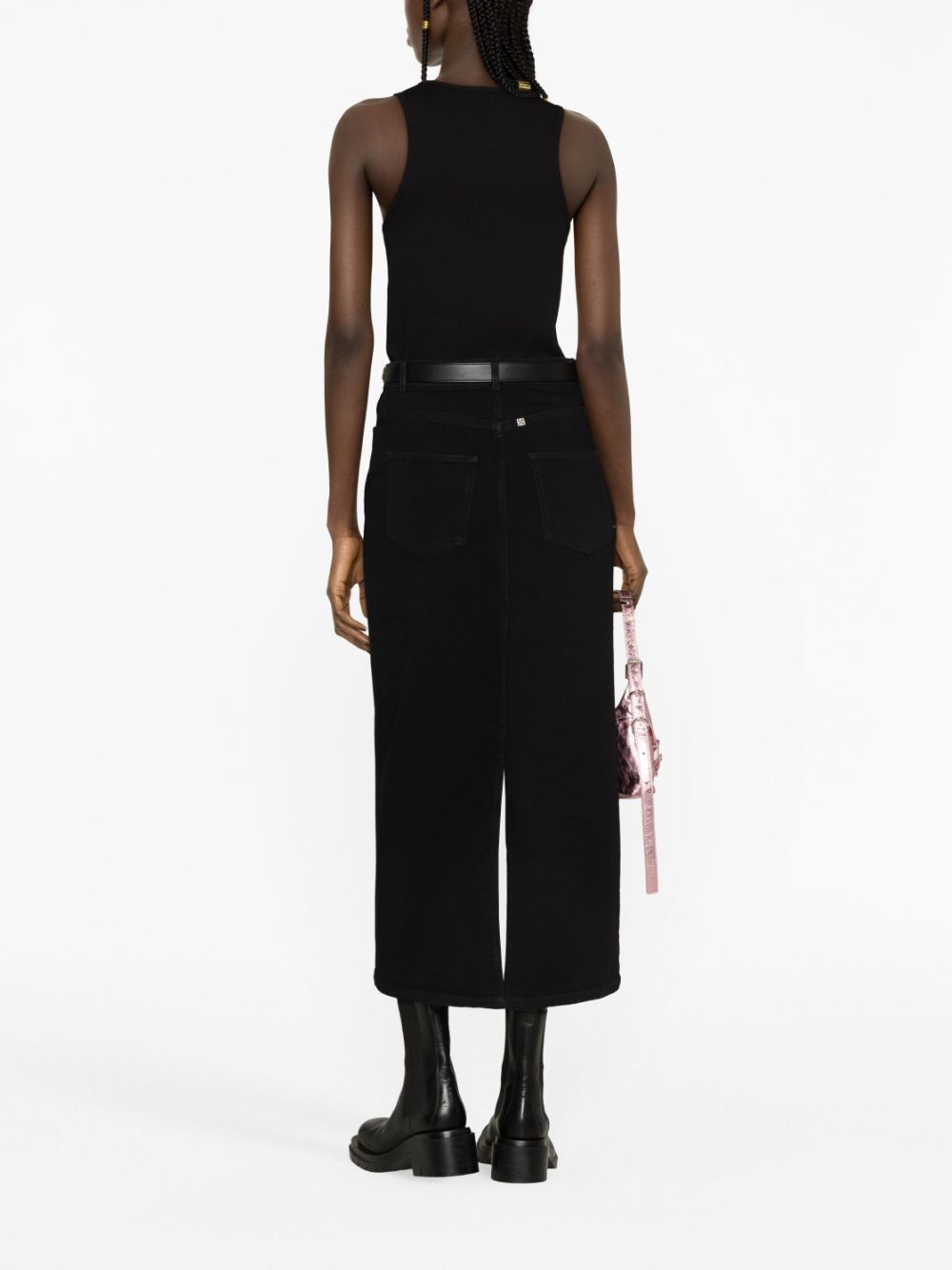 GIVENCHY Classic Ribbed Cotton Tank Top for Women