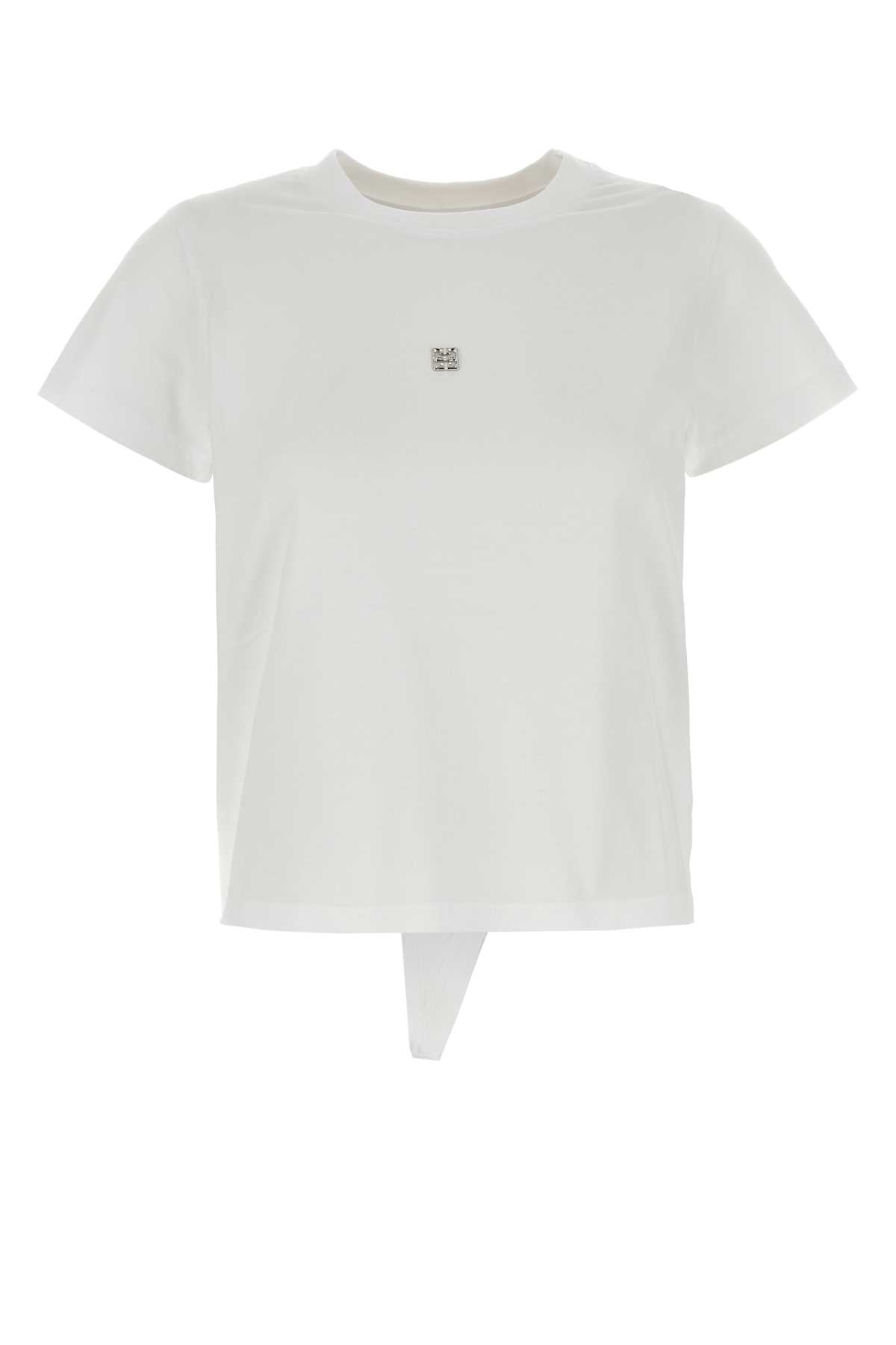 GIVENCHY Women's Mini Bow T-Shirt - SS25