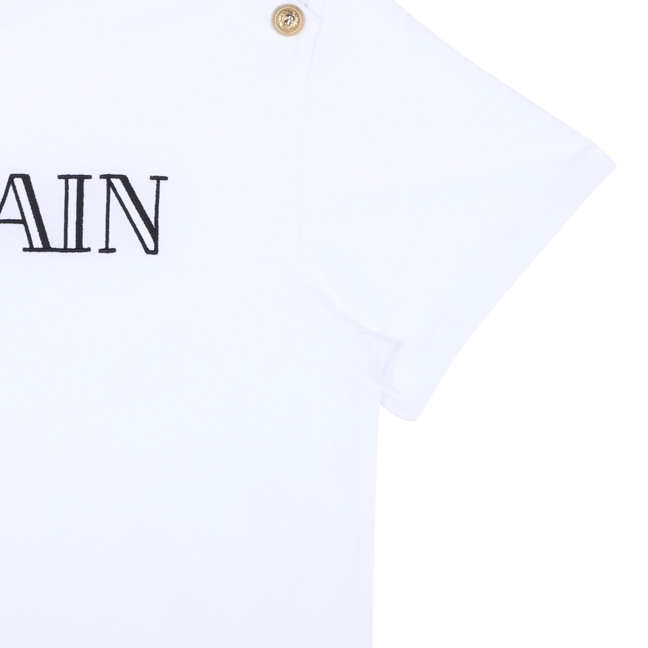 BALMAIN KIDS Mini Cotton T-Shirt for Girls