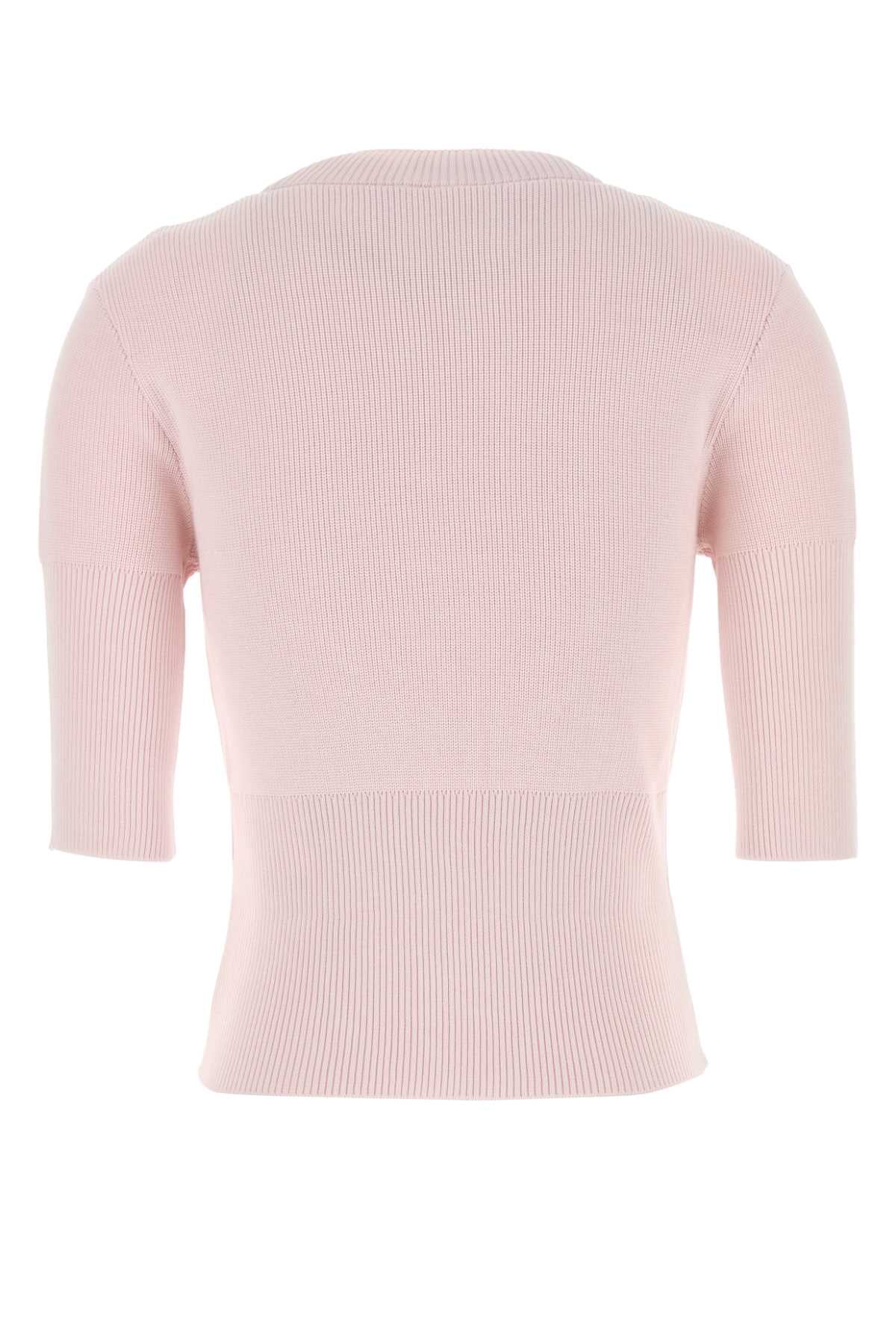 GIVENCHY Women's 3/4 Sleeve Cotton Blend Sweater