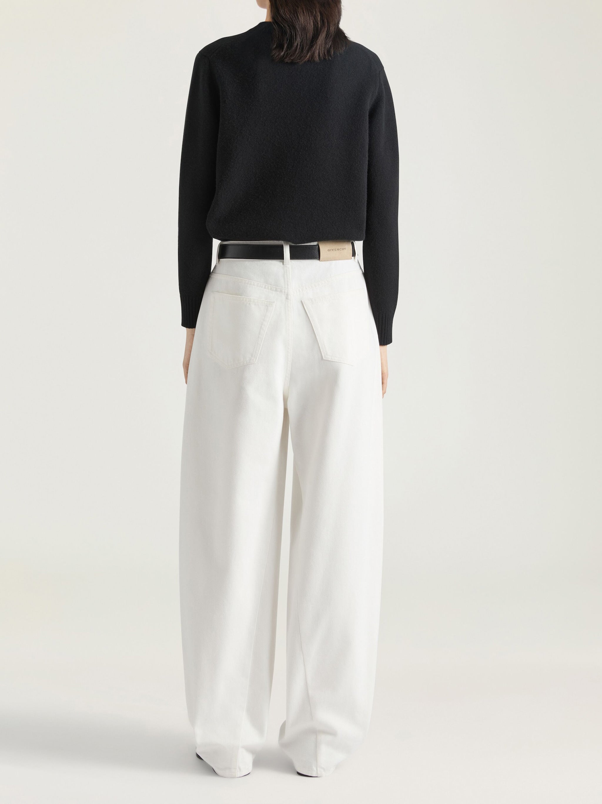 GIVENCHY Wool and Cashmere Pullover with Paris 1952