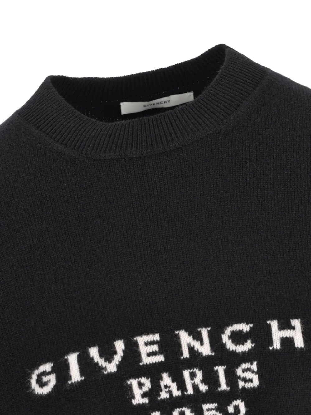 GIVENCHY Wool and Cashmere Pullover with Paris 1952