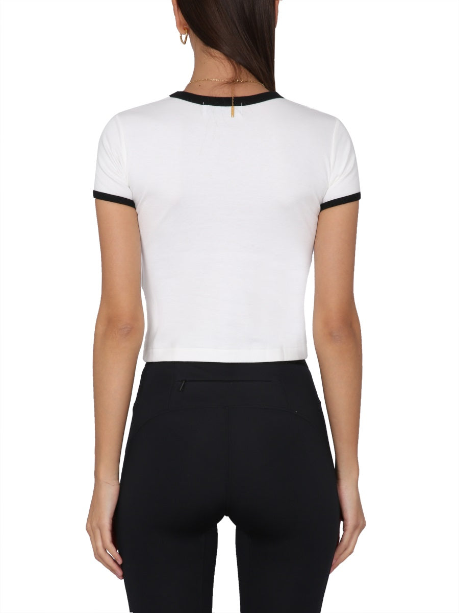 AMBUSH Graphic T-Shirt with Crowling Logo - Women's Size 10