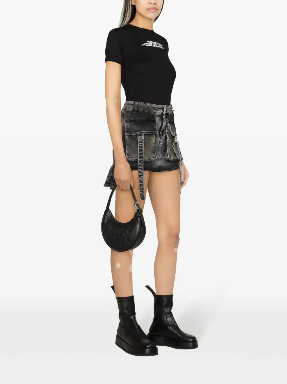 AMBUSH Reflector Fitted T-Shirt for Women