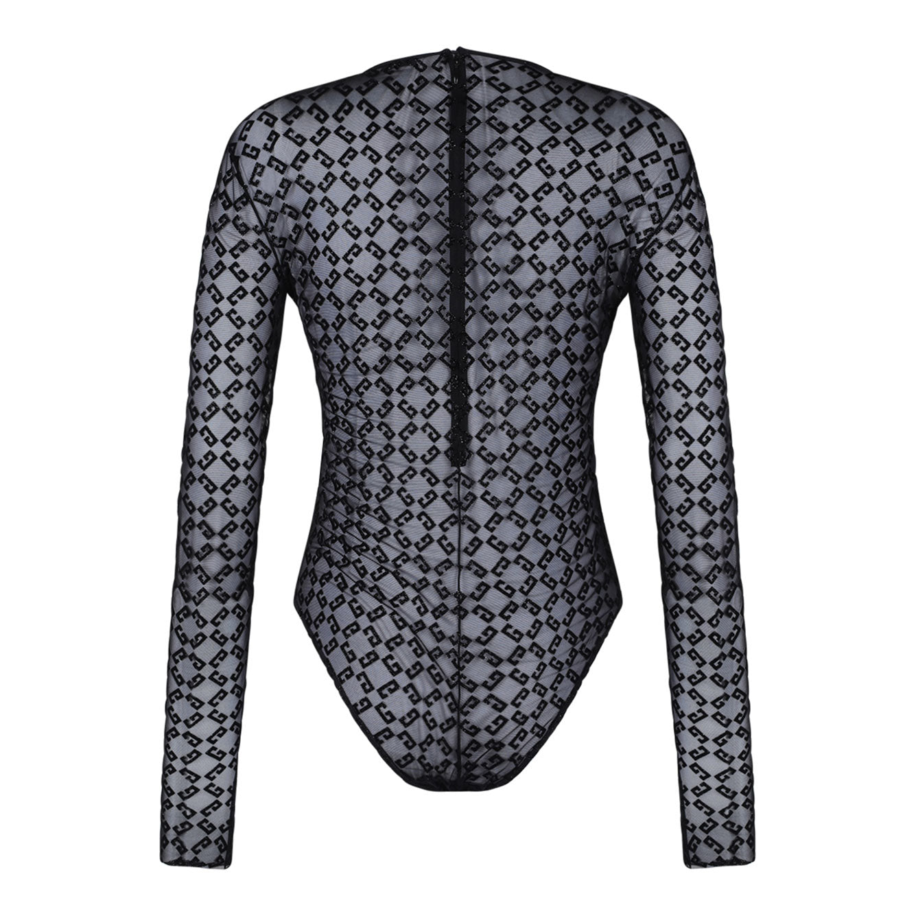 GIVENCHY Silvery Polyam Top for Women