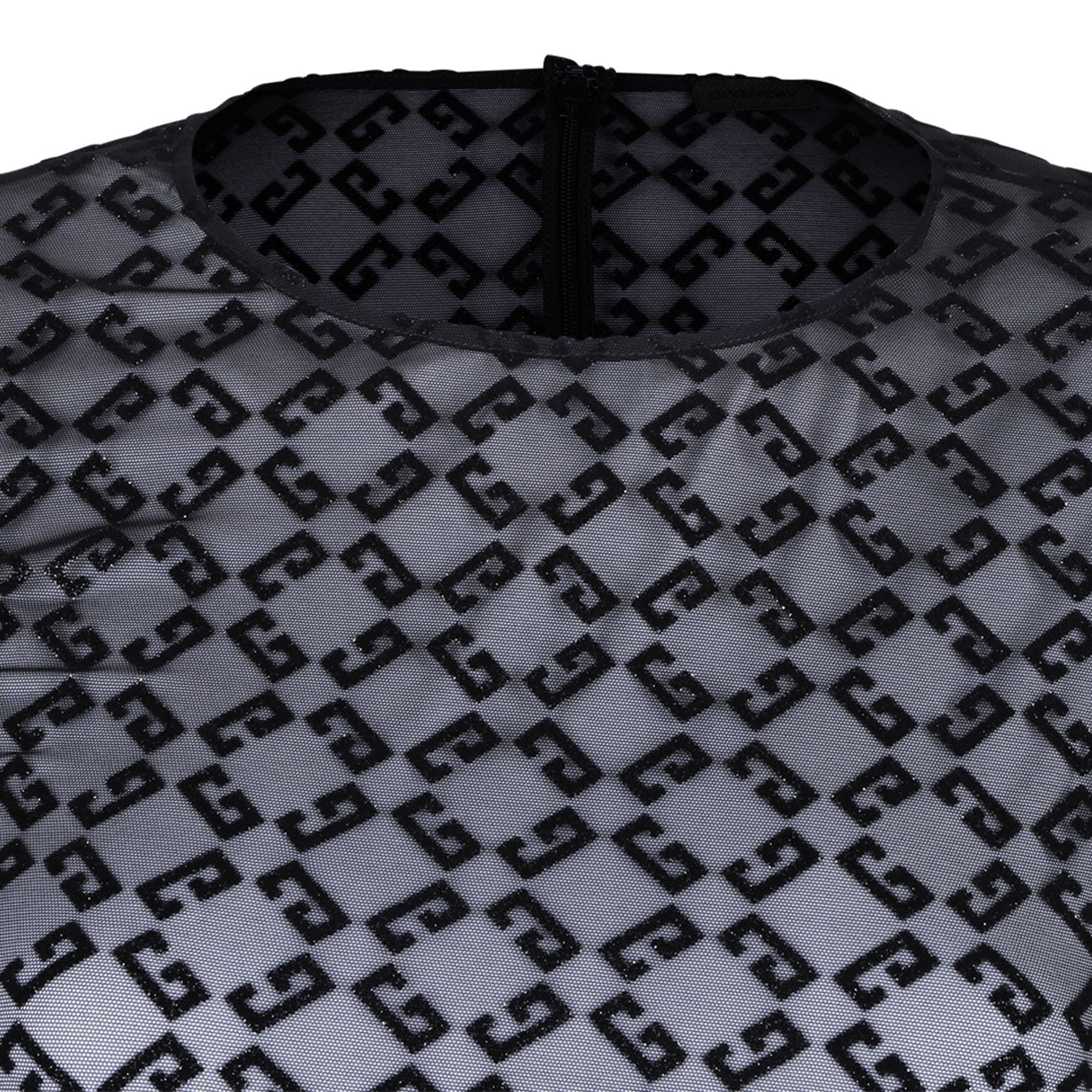 GIVENCHY Silvery Polyam Top for Women