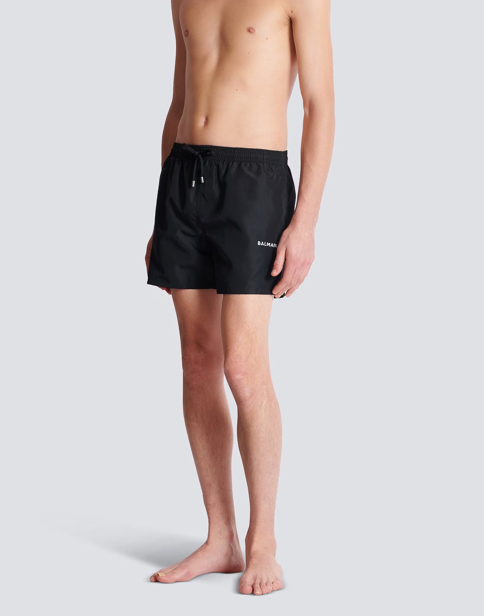 BALMAIN Logo Swim Shorts for Men - SS25 Collection