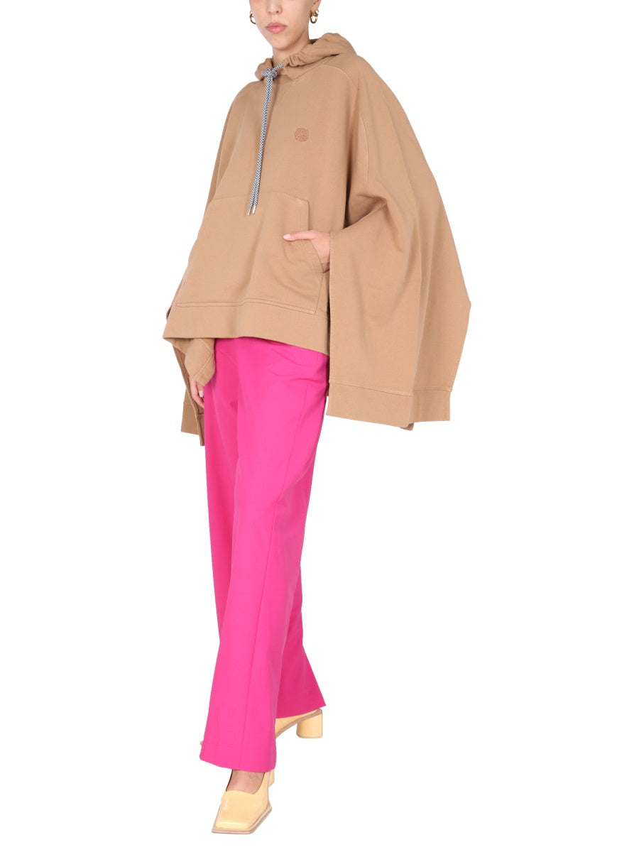 AMBUSH Embroidered Poncho Sweatshirt