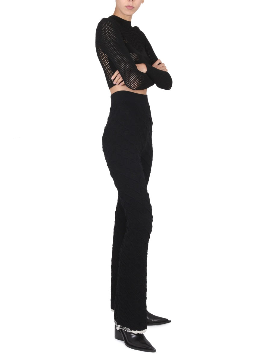AMBUSH Logo Elastic Waistband Pants for Women