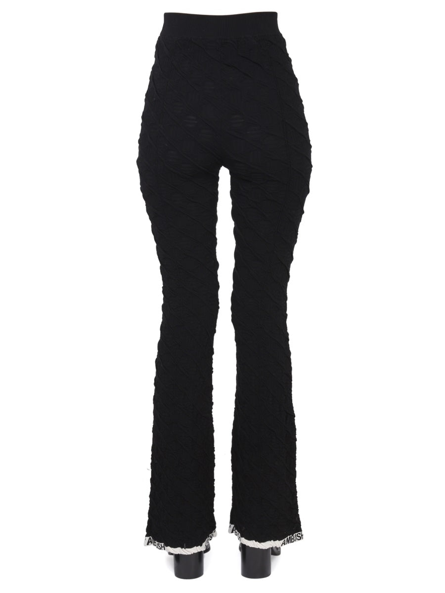 AMBUSH Logo Elastic Waistband Pants for Women