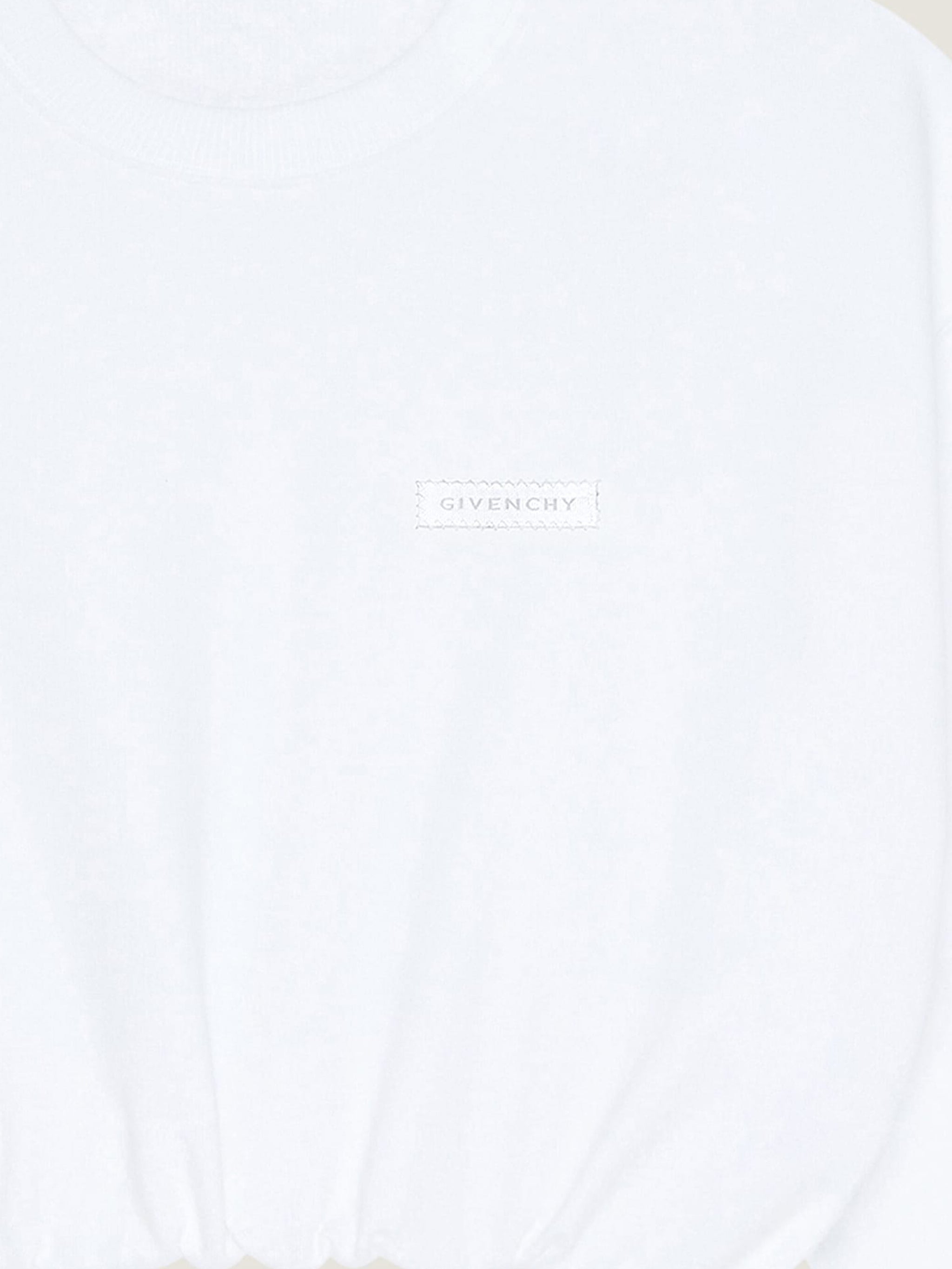 GIVENCHY Cropped Fleece Sweatshirt XS