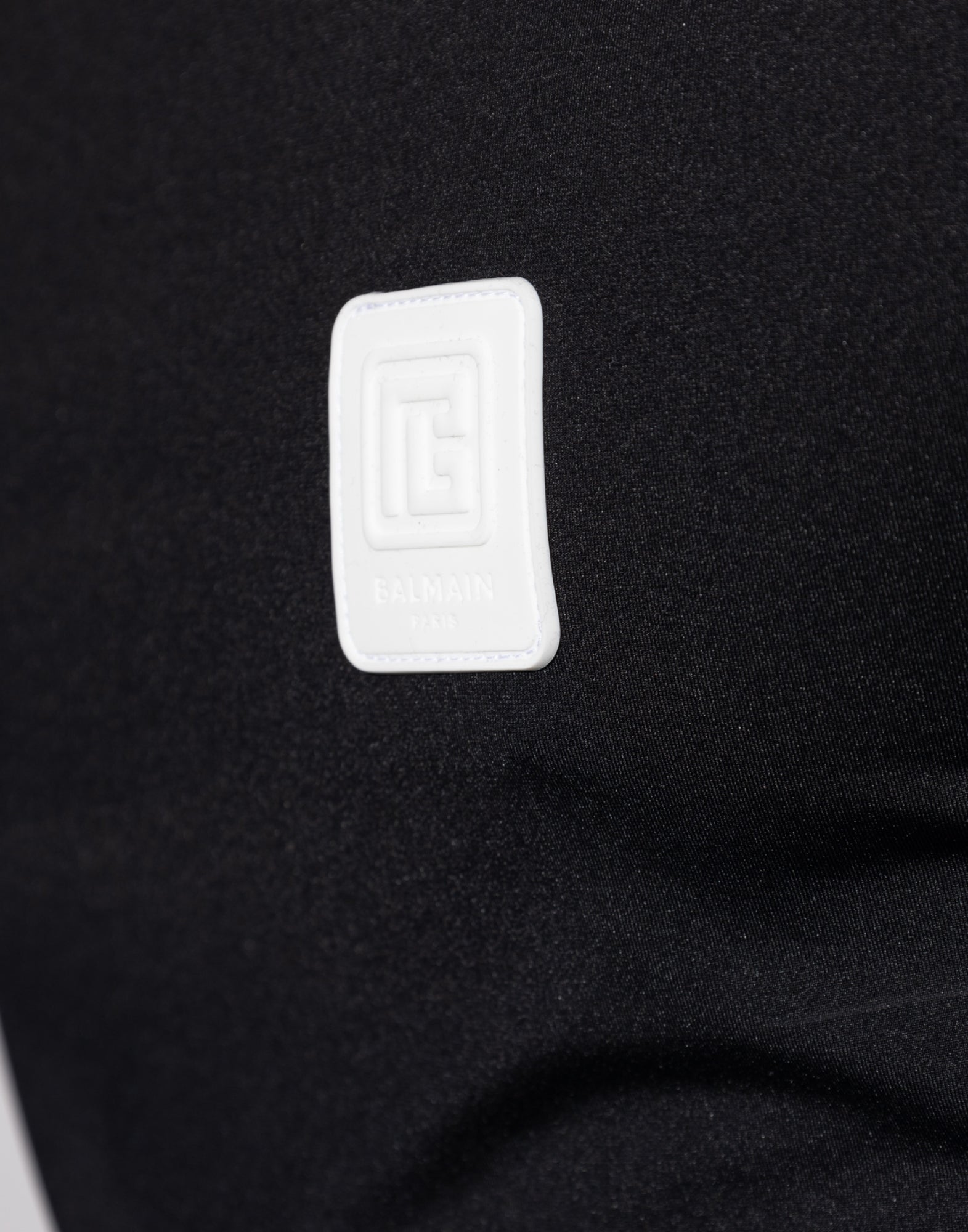 BALMAIN Raglan Logo Patch T-Shirt - Short Sleeve