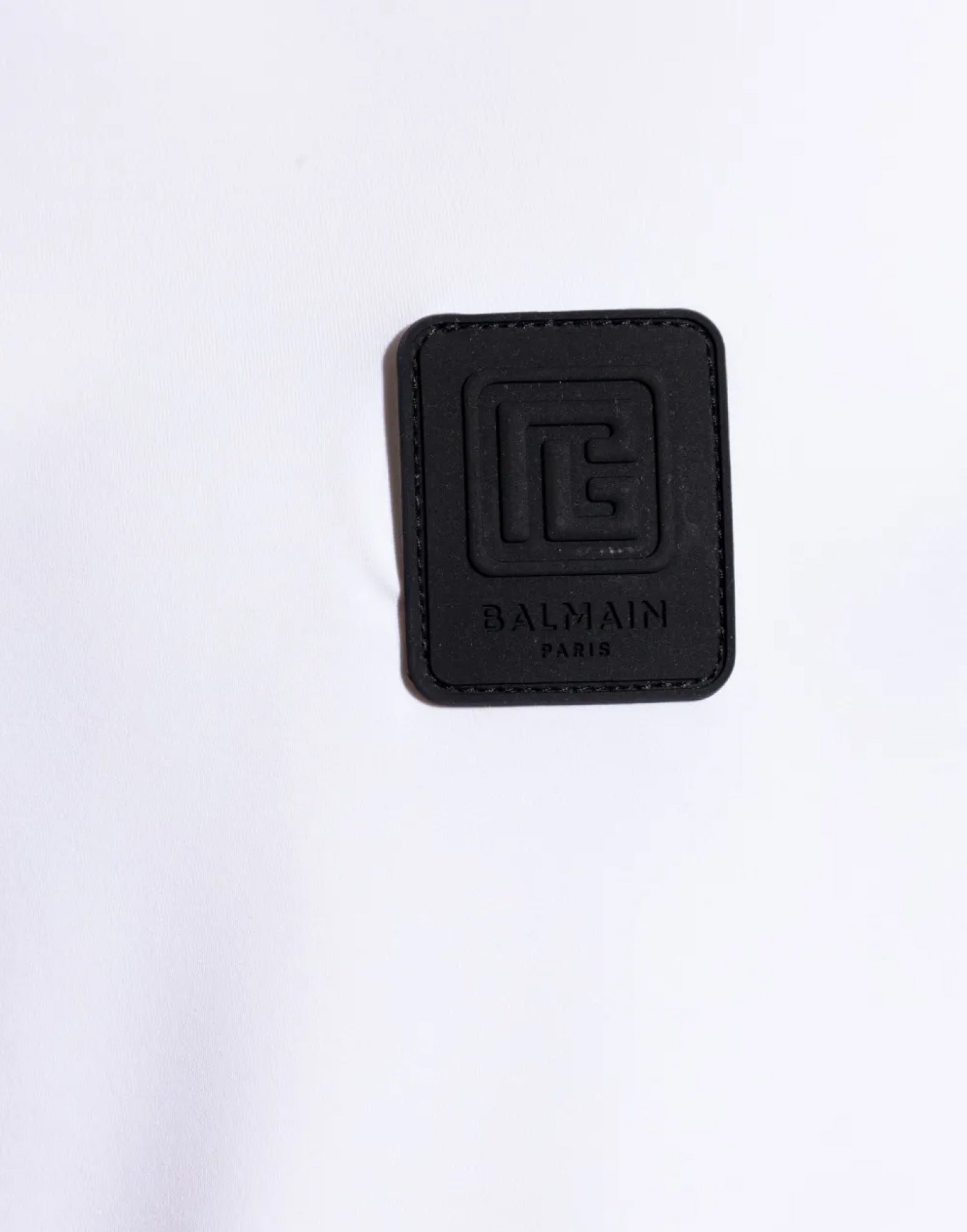 BALMAIN Raglan Logo Patch T-Shirt