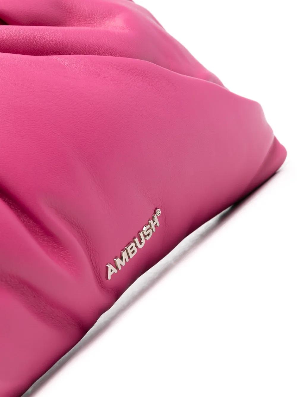 AMBUSH Twisted Knot Handle Mini Wrist Clutch