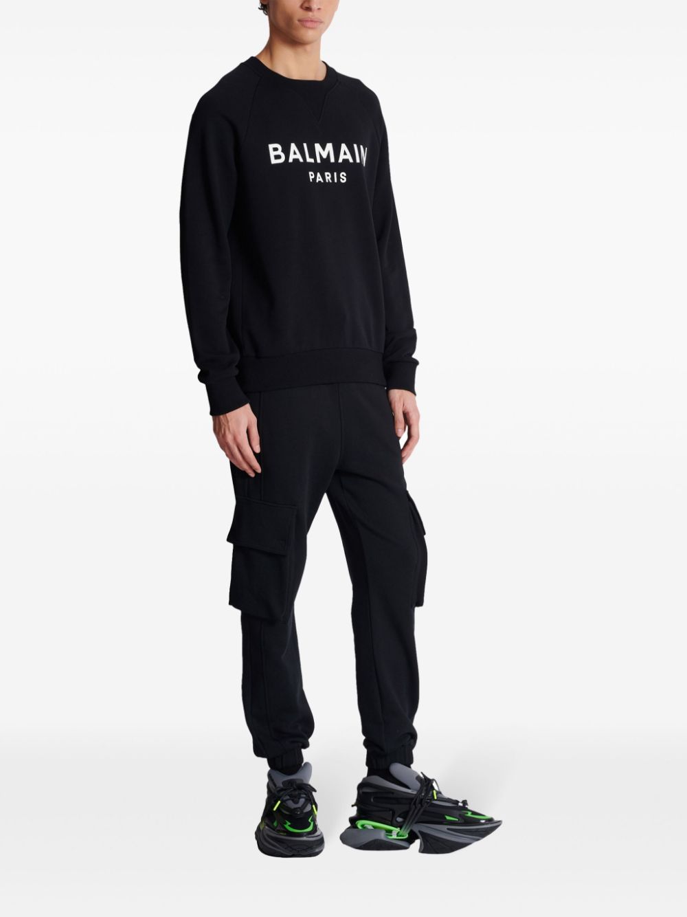 BALMAIN Crewneck Sweatshirt for Men - Size 48 IT