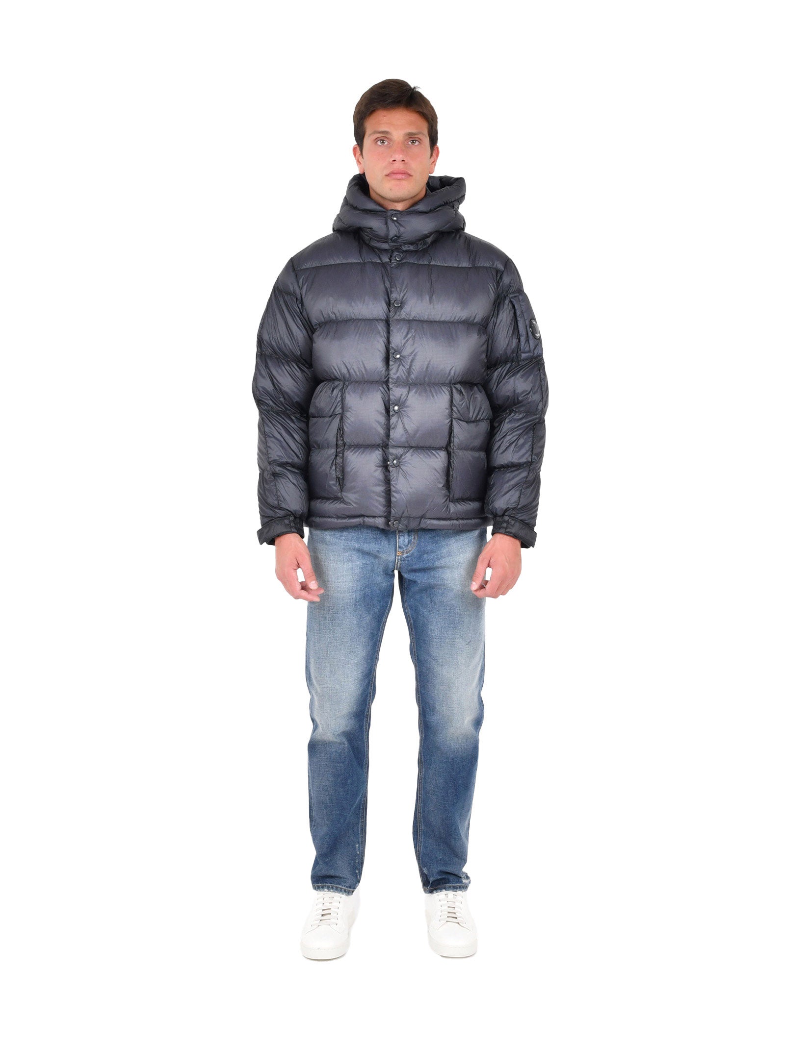 C.P. COMPANY Hooded Down Jacket for Men - FW25 Edition