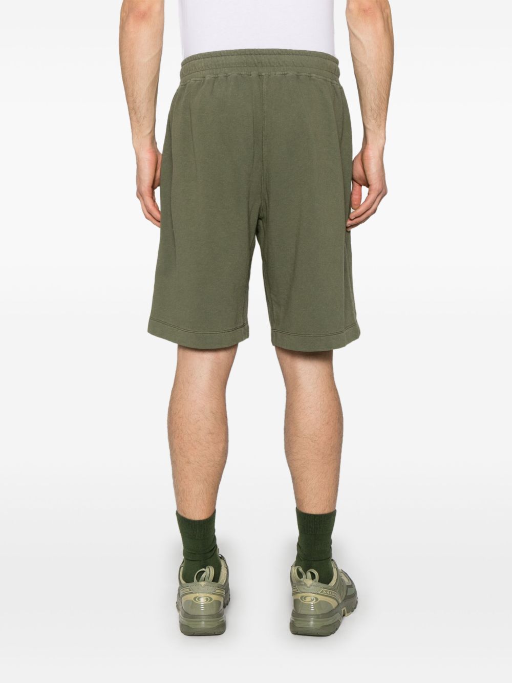 C.P. COMPANY Men's Mini Shorts with Unique Lens Detail