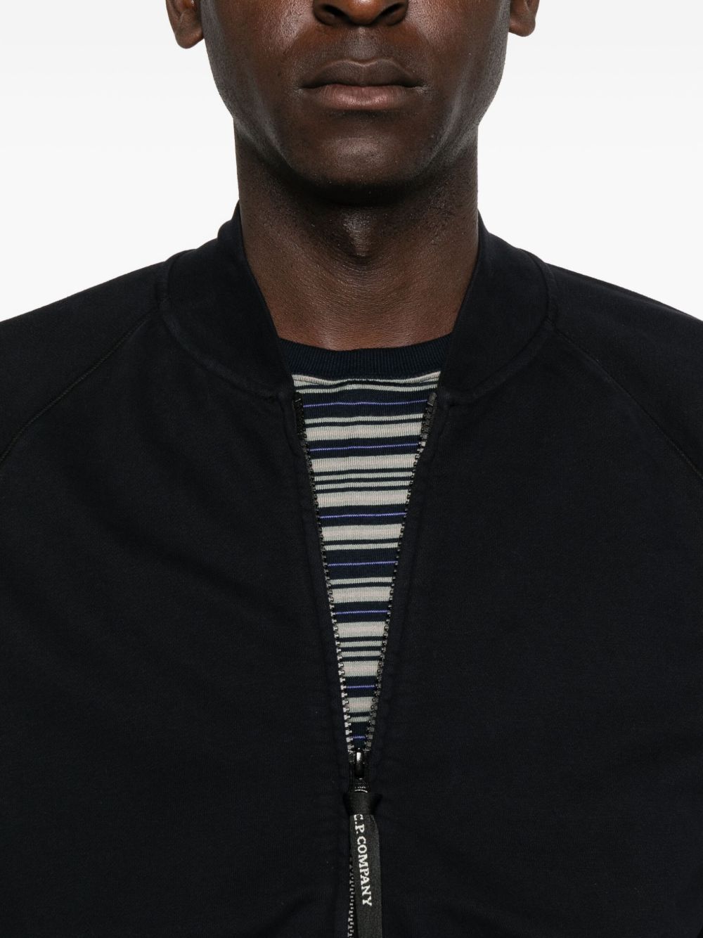 C.P. COMPANY Stylish Zip-Up Sweatshirt with Unique Lens Detail