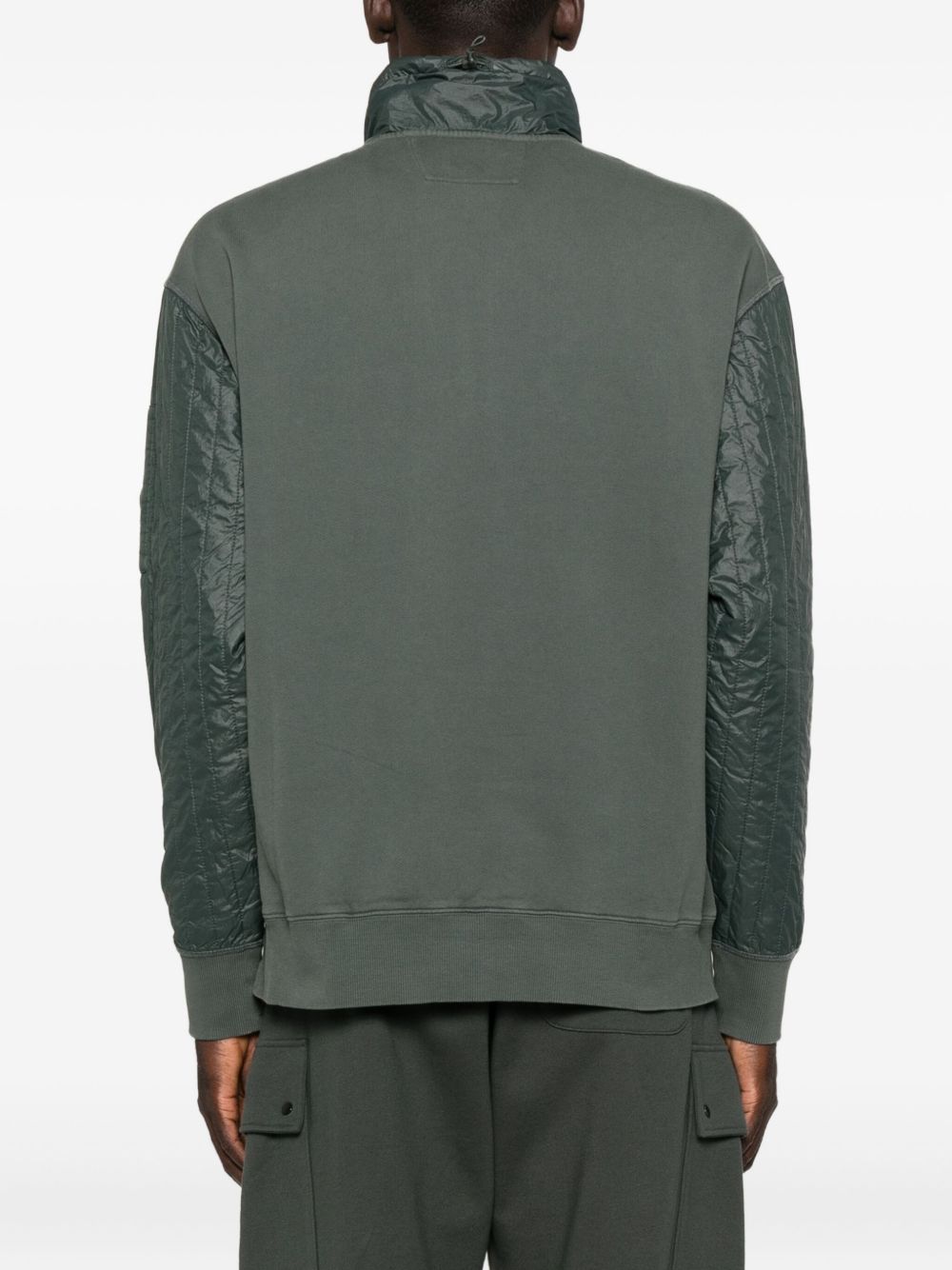 C.P. COMPANY Men's Modern Fit Quilted Sweatshirt