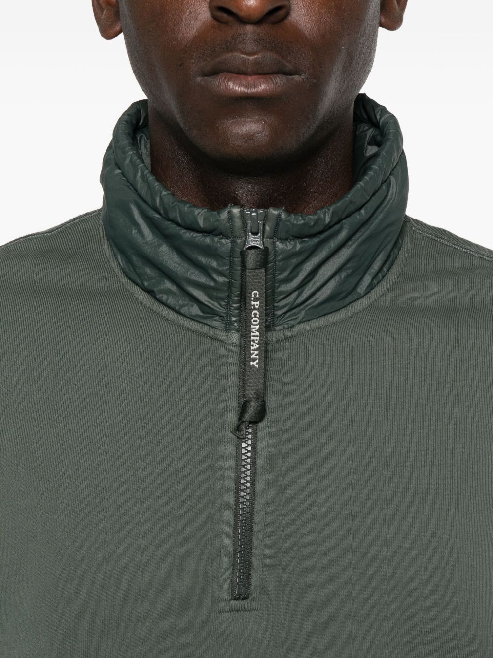 C.P. COMPANY Men's Modern Fit Quilted Sweatshirt