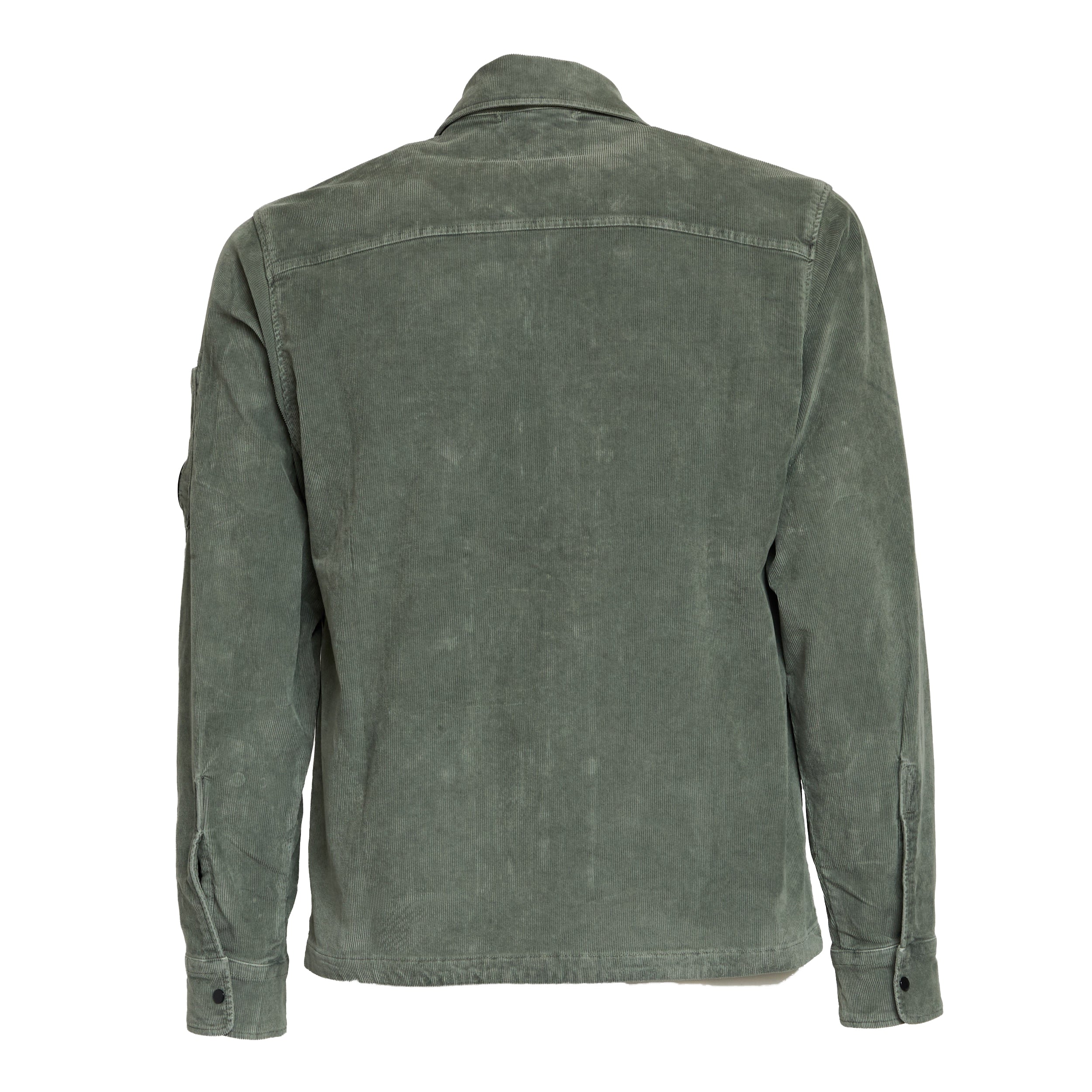 C.P. COMPANY Corduroy Lens Zipped Overshirt for Men
