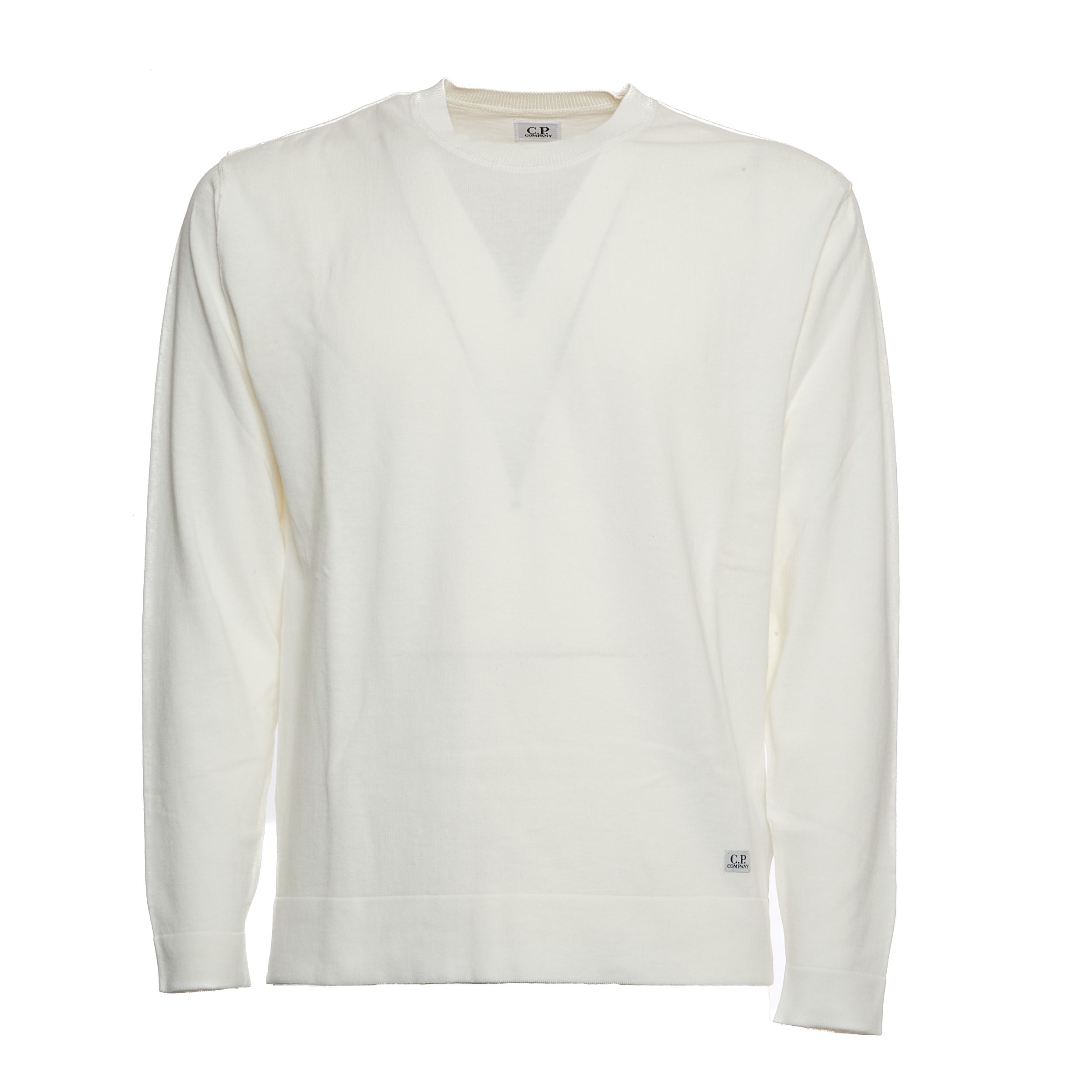 C.P. COMPANY Cotton Crepe Crewneck Sweater for Men