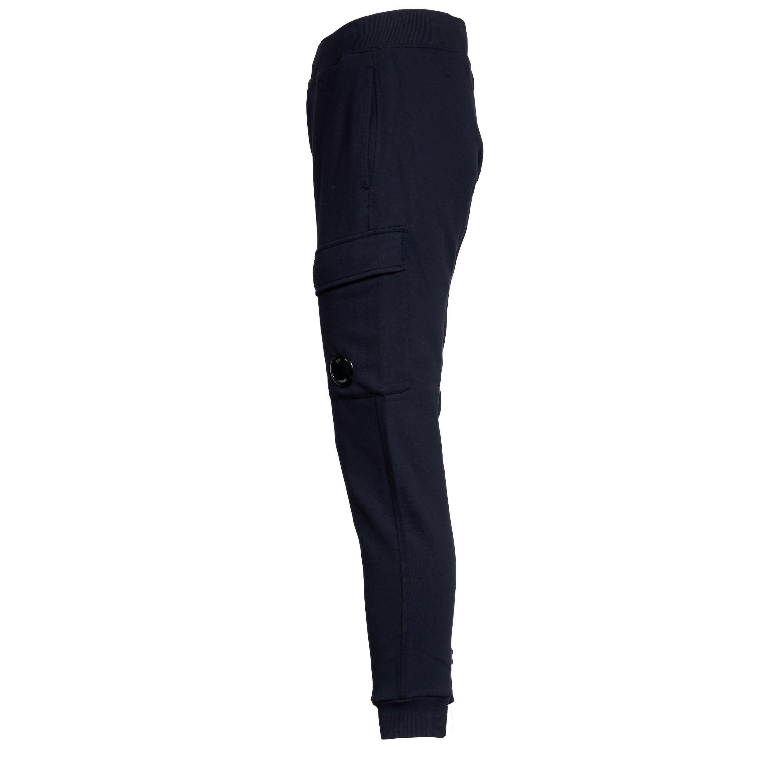 C.P. COMPANY Diagonal Raised Fleece Cargo Sweatpants - Perfect for Fall Winter 25/26