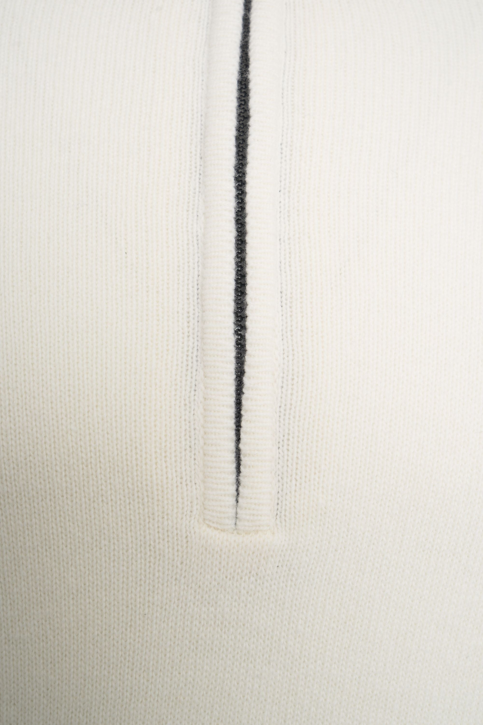 C.P. COMPANY Modern High Collar Pullover with Logo