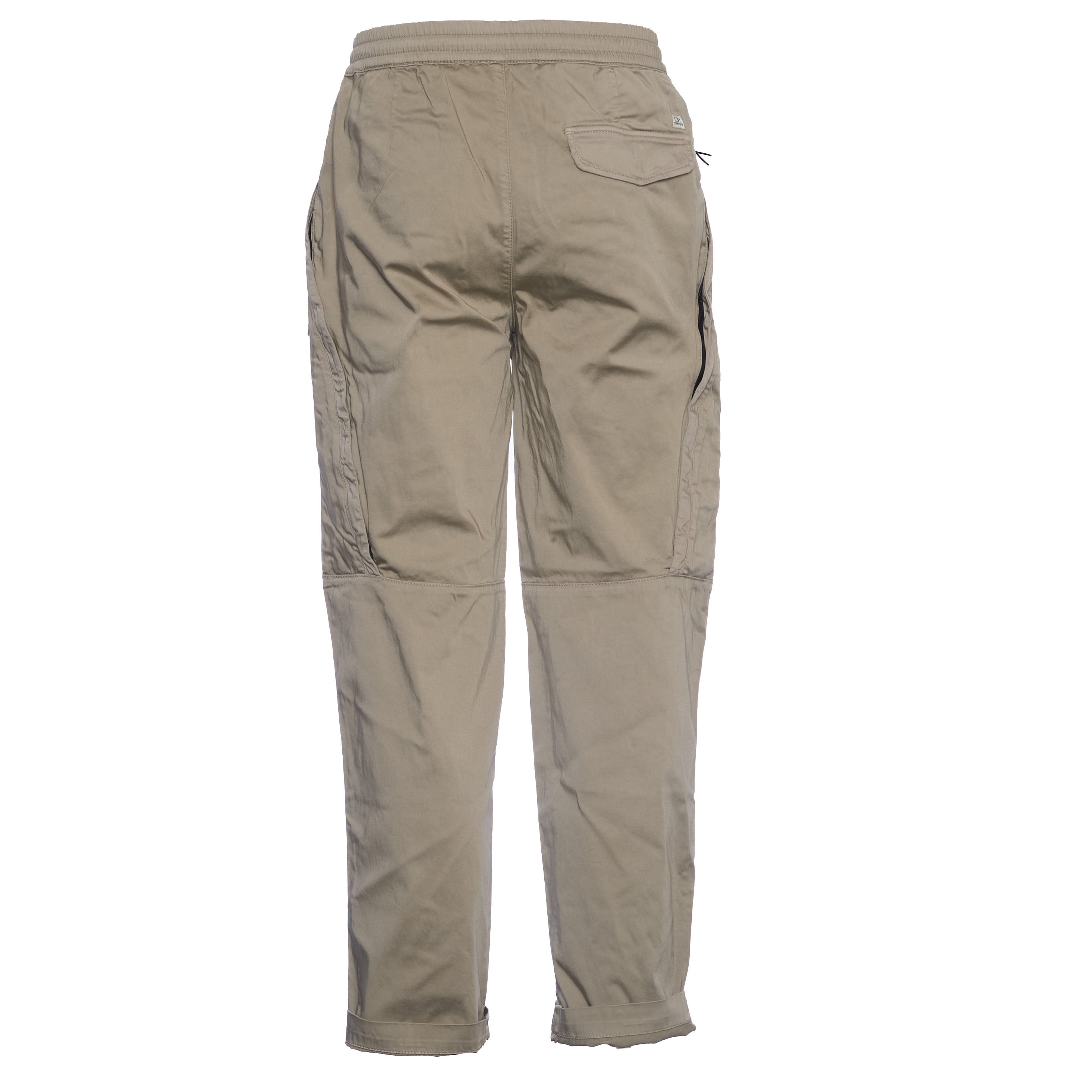 C.P. COMPANY Regular Fit Stretch Satin Cargo Pants for Men