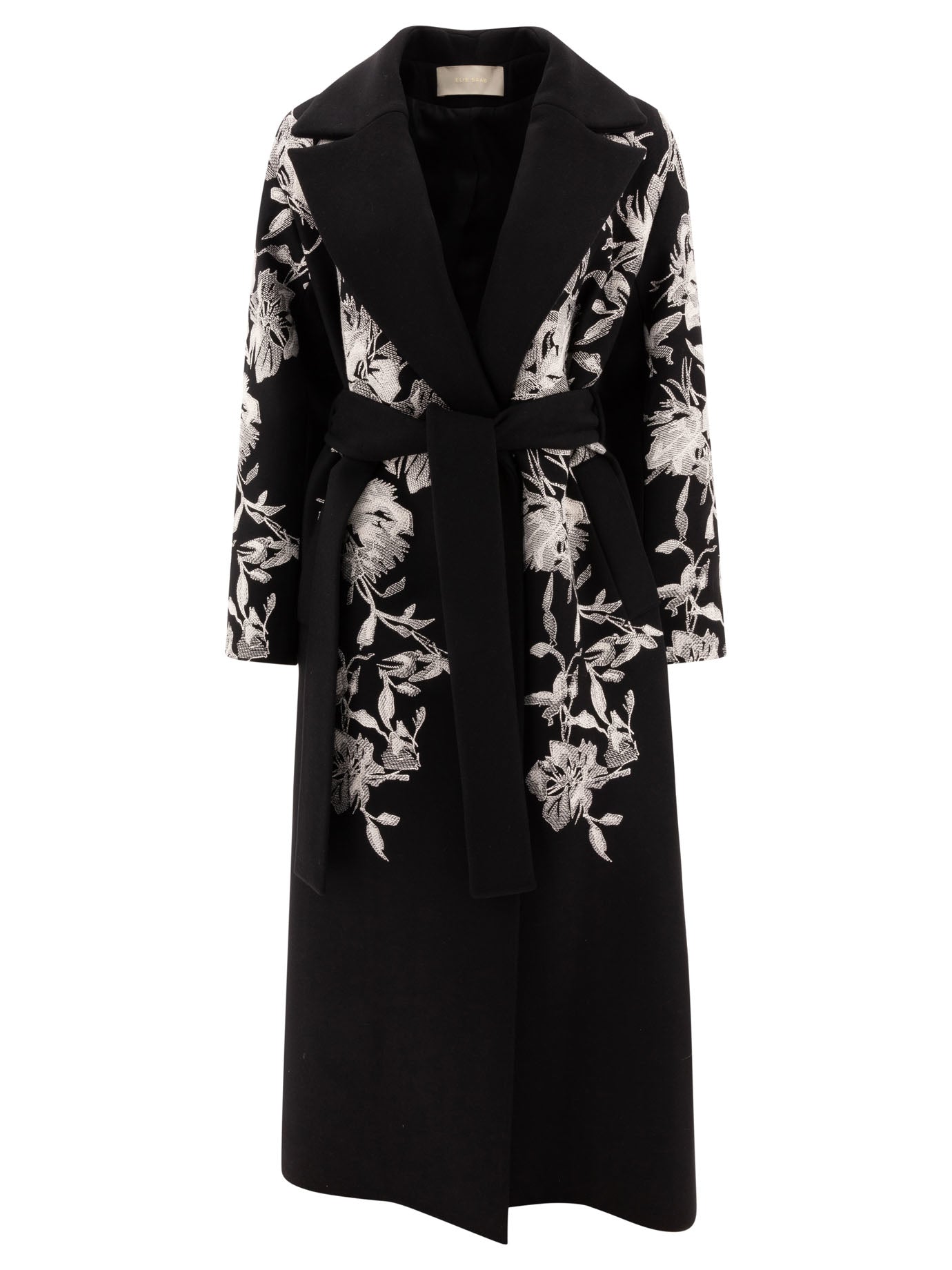 ELIE SAAB Wool Embroidered Jacket - Regular Fit