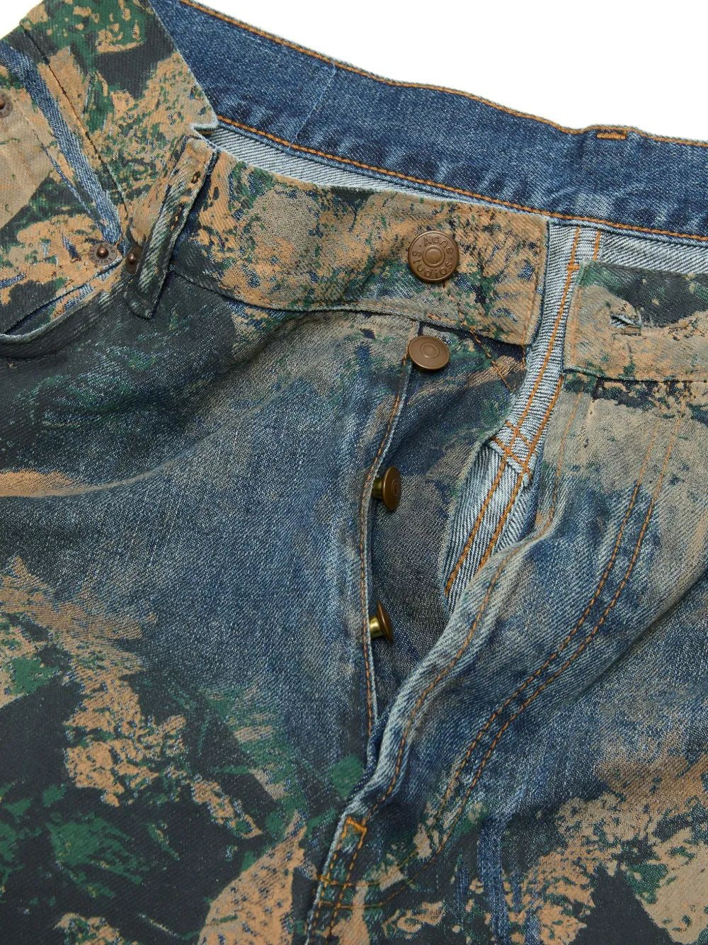 ACNE STUDIOS 2023 Denim Mossy Oak Pants for Men