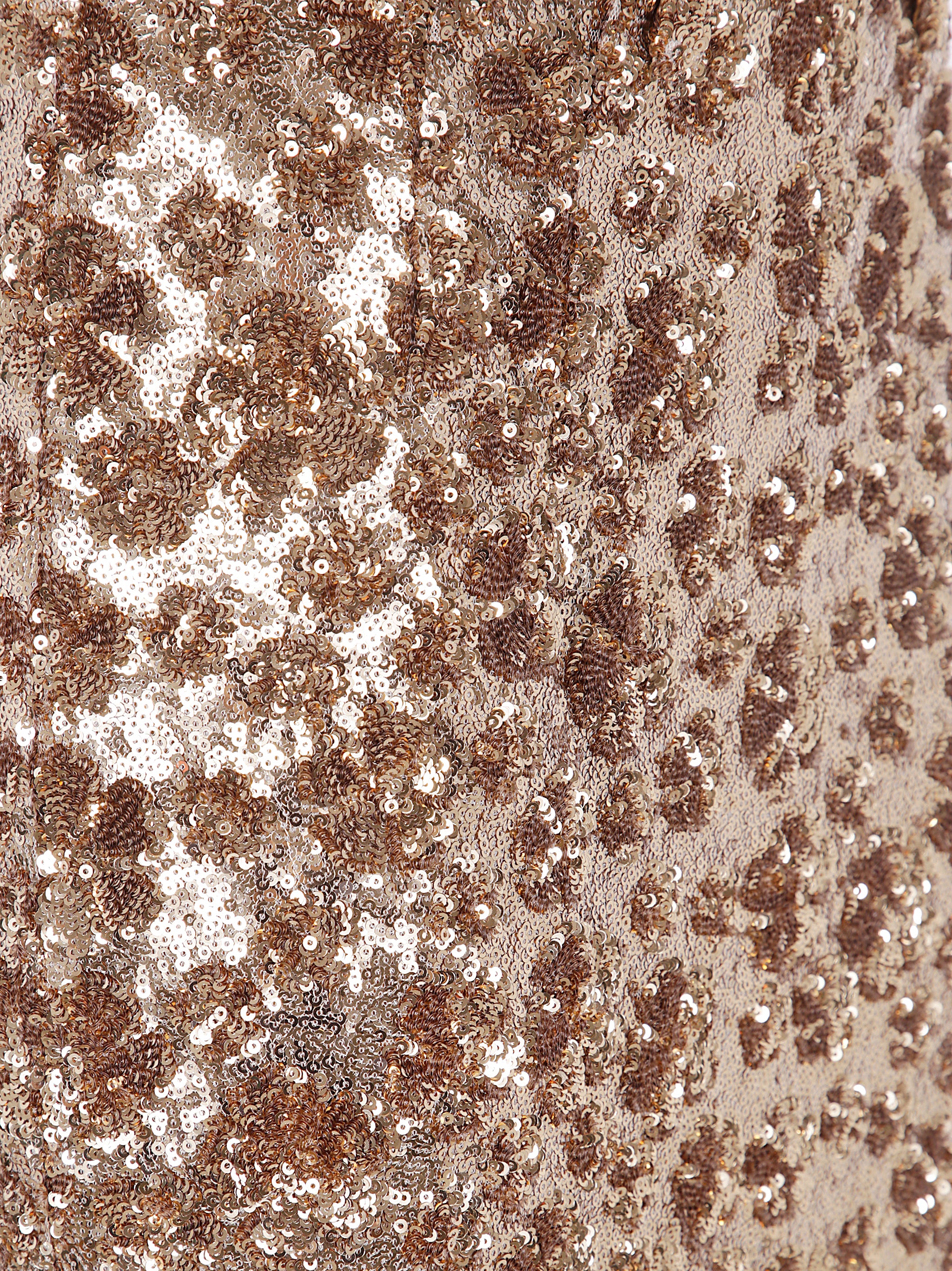 N21 Metallic Pencil Skirt for Women - FW25