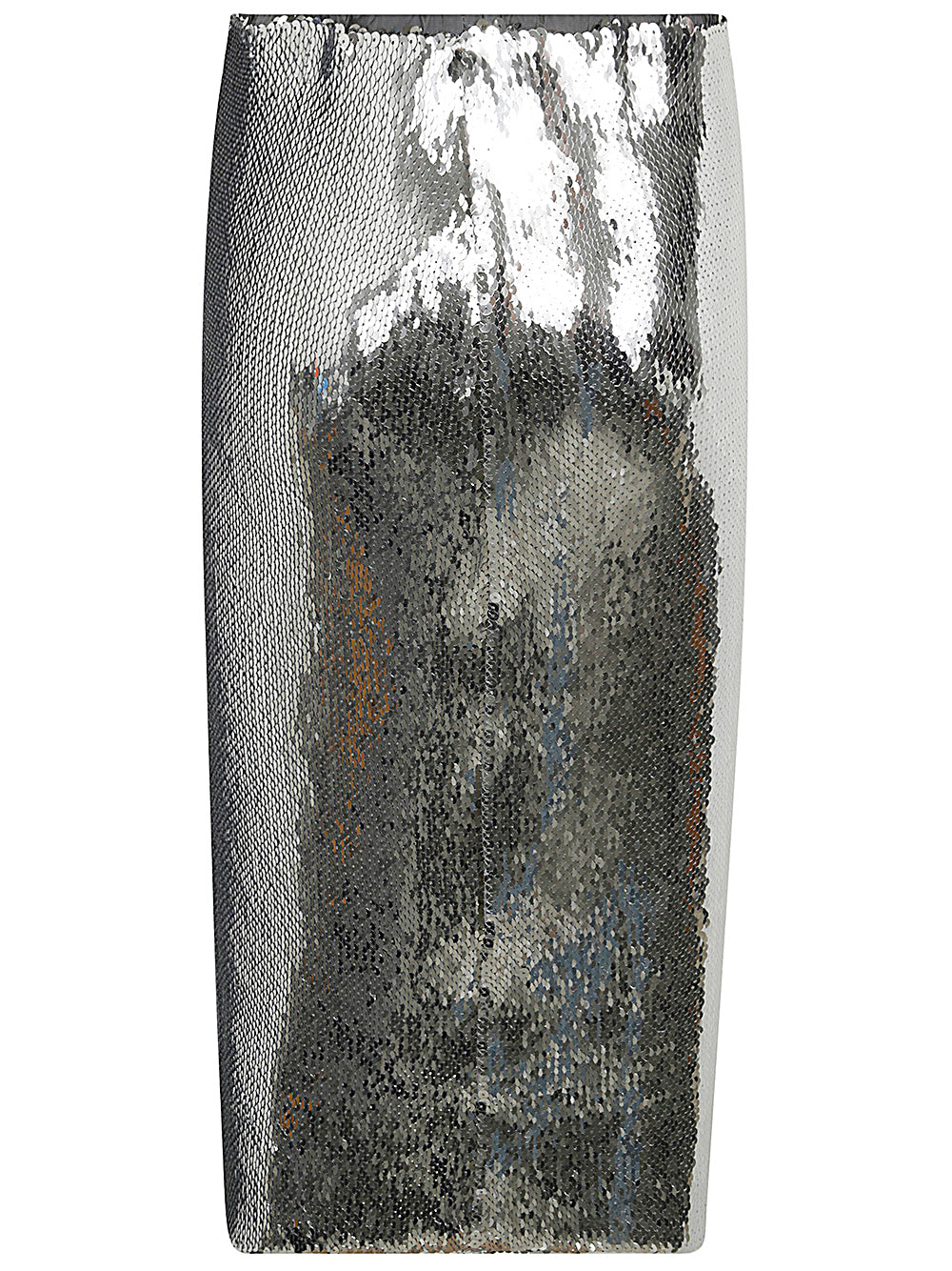 N21 Sleek Metallic Pencil Skirt