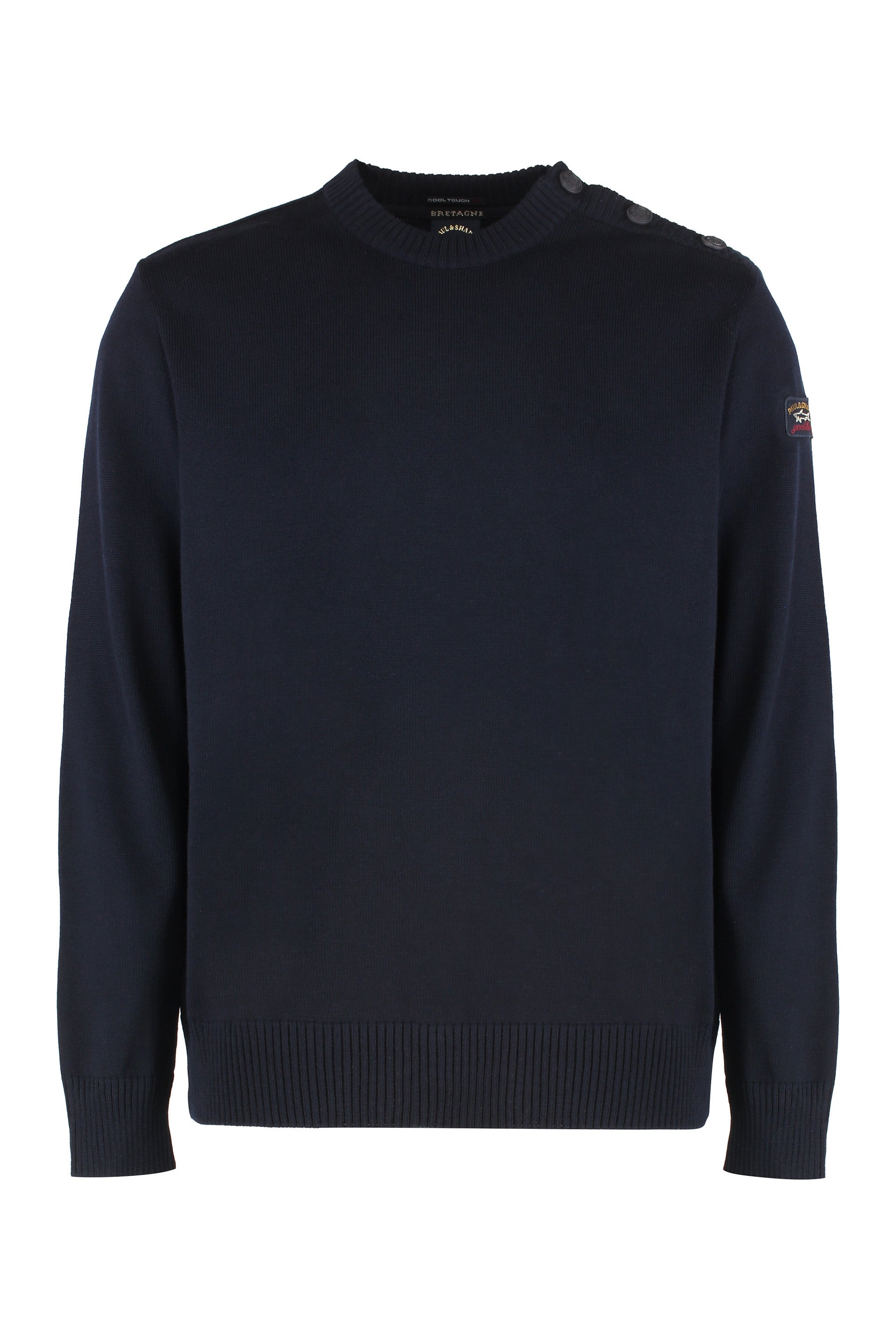 PAUL & SHARK Men's Virgin Wool Crew-Neck Sweater