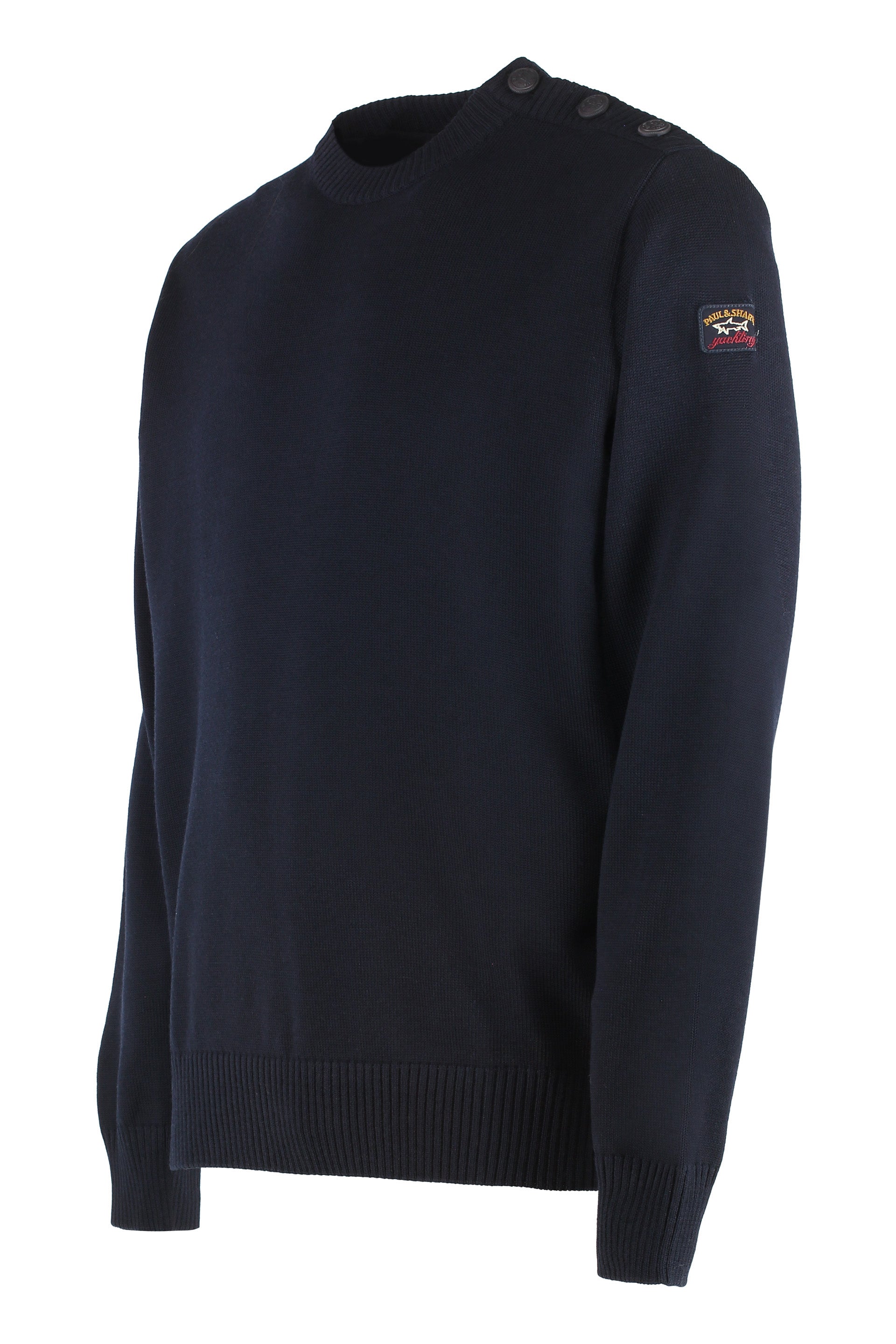 PAUL & SHARK Men's Virgin Wool Crew-Neck Sweater