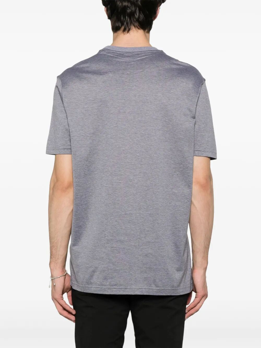 PAUL & SHARK Logo Patch Cotton T-Shirt for Men - SS25 Collection