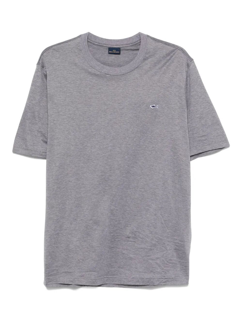 PAUL & SHARK Logo Patch Cotton T-Shirt for Men