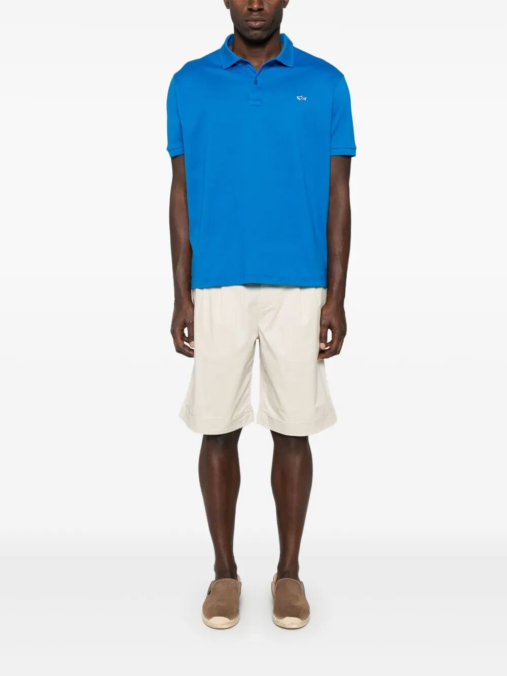 PAUL & SHARK Logo-Embroidered Mini Polo Shirt