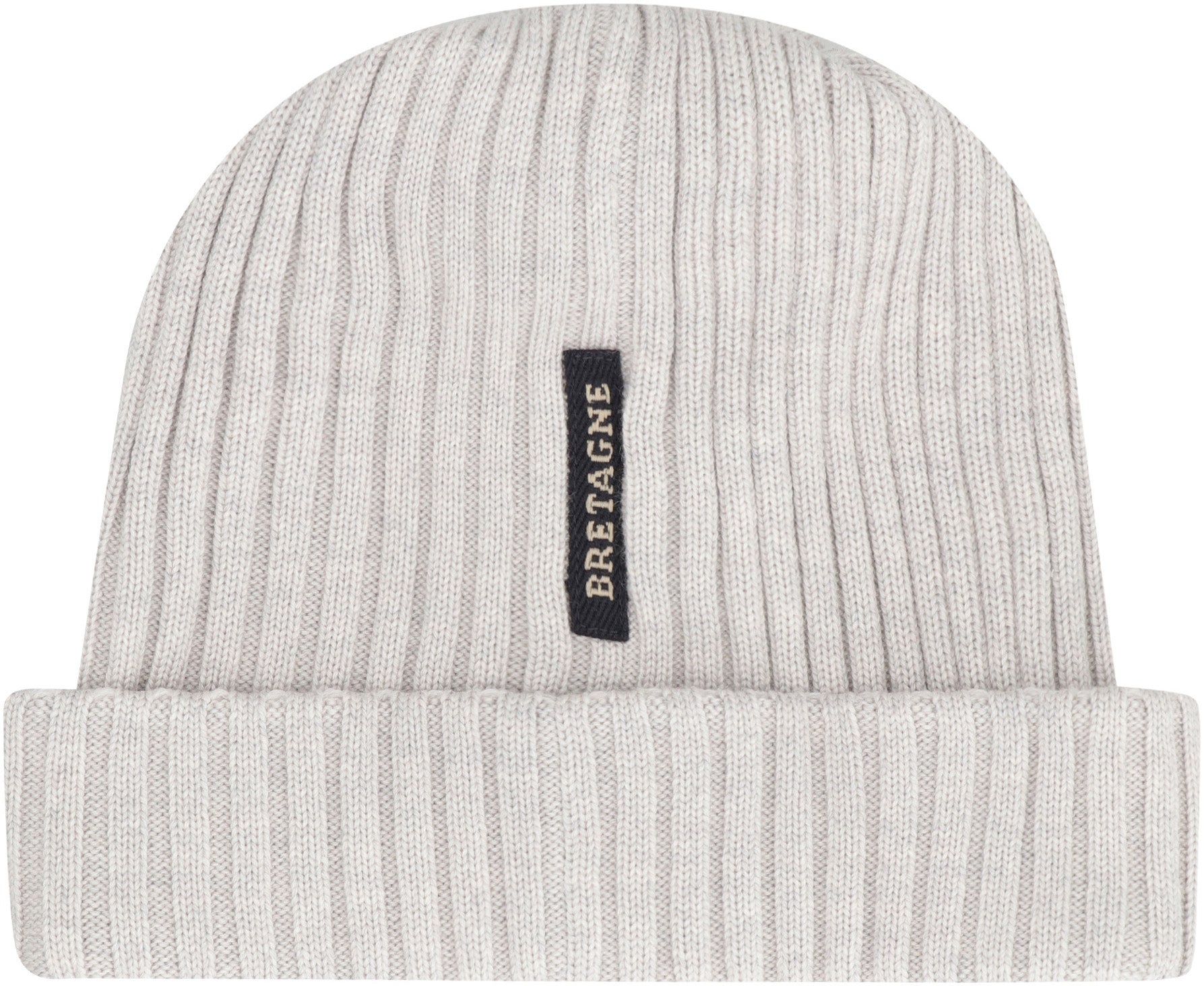 PAUL & SHARK Ribbed Wool Beanie with Front Logo Detail