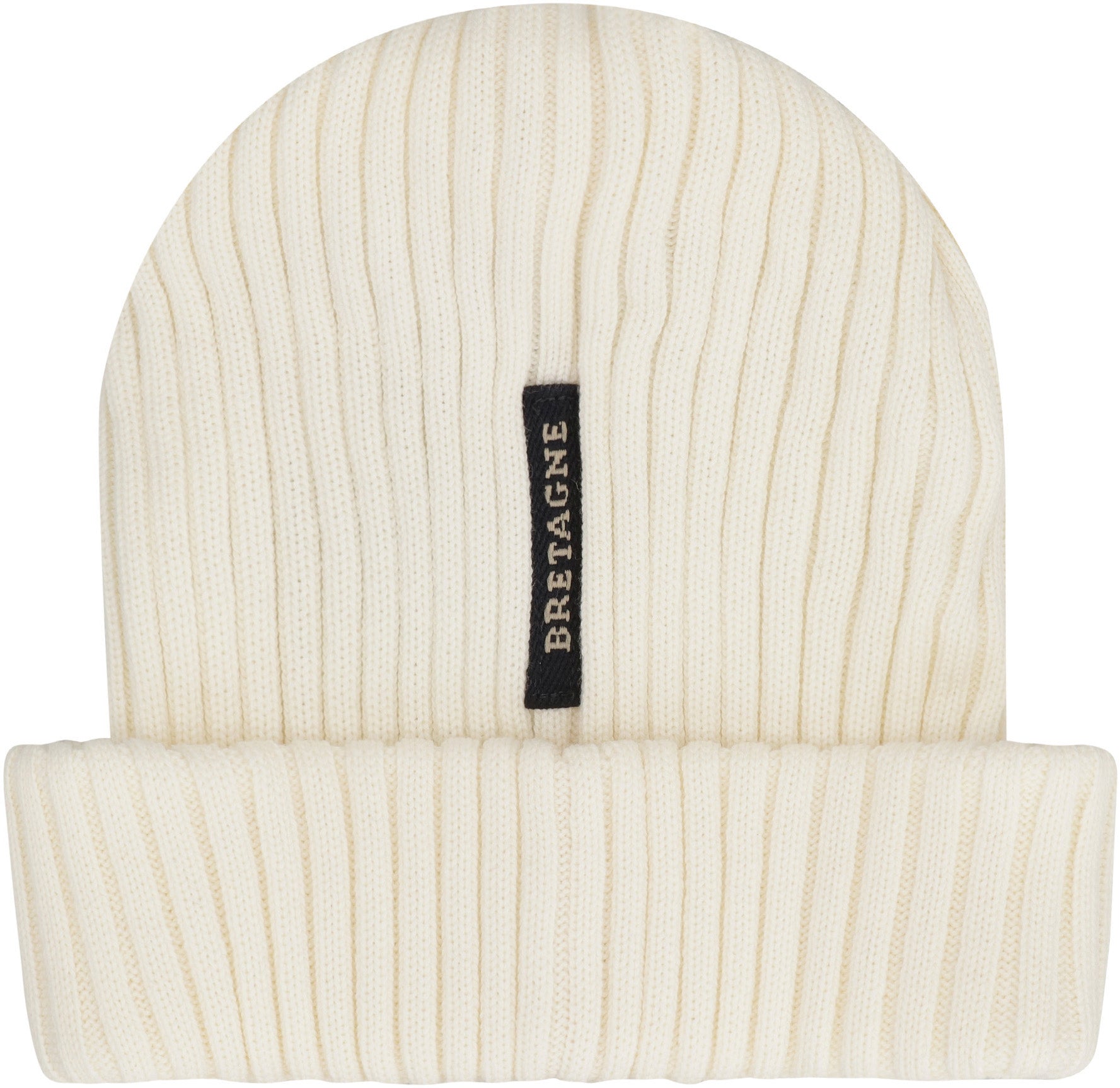 PAUL & SHARK Ribbed Wool Beanie with Front Logo Detail