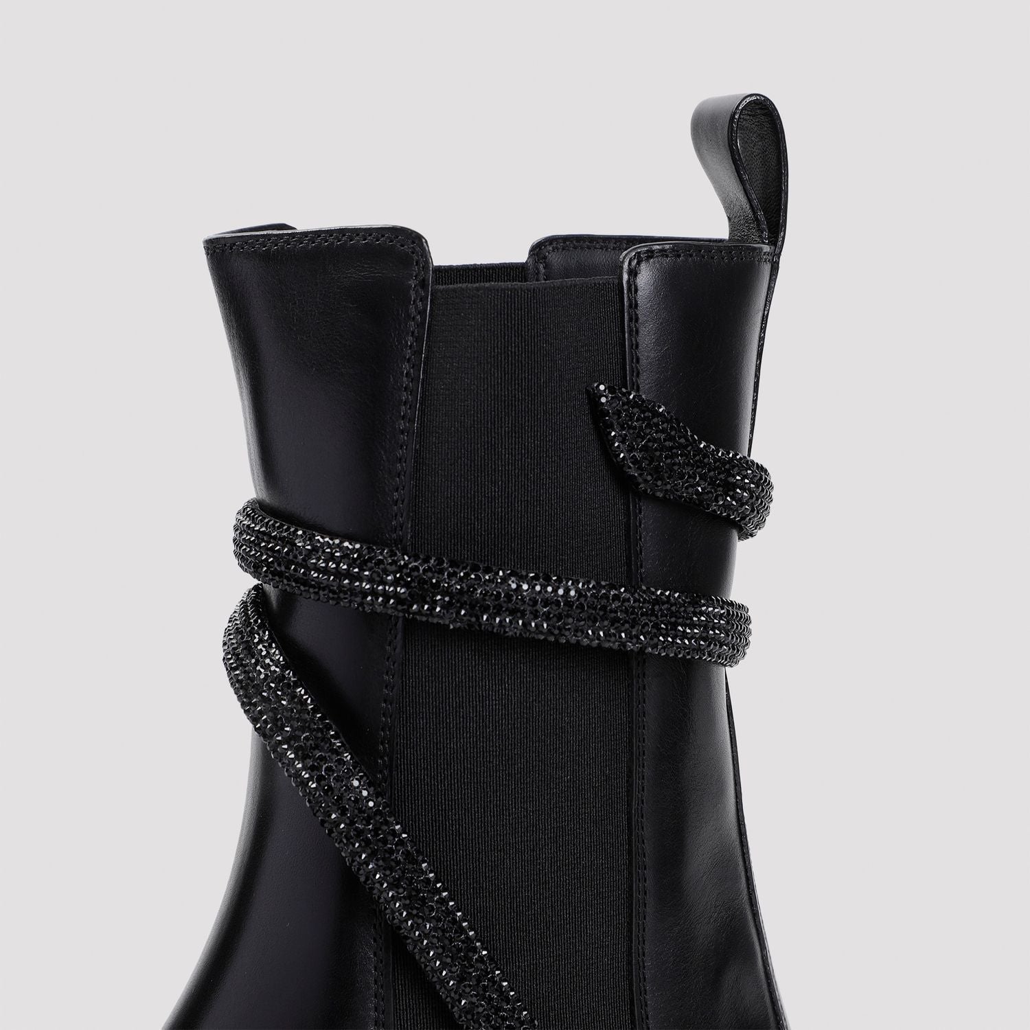 RENE CAOVILLA Wrap Around Leather Boots for Women - FW24