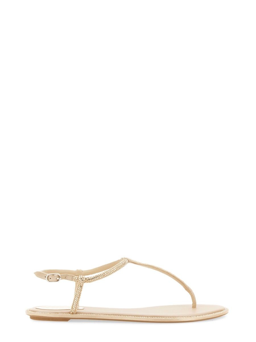 RENE CAOVILLA Diana Mini Sandals - 1 cm Heel