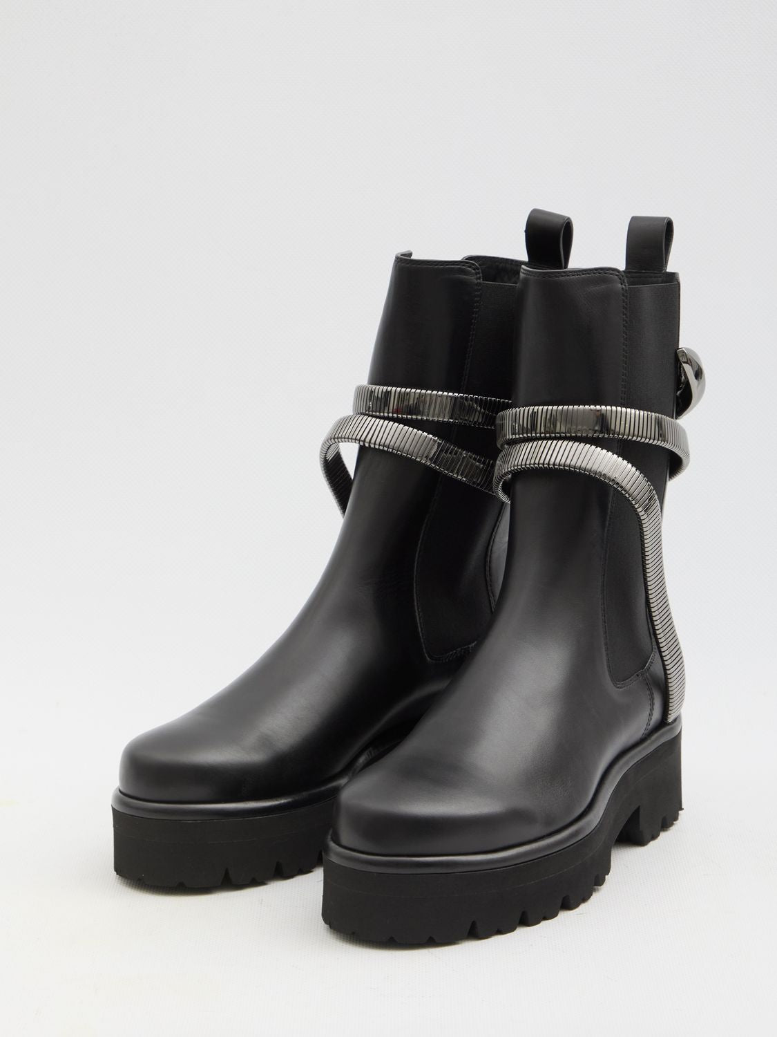 RENE CAOVILLA Juniper 45 Stylish Biker Boots