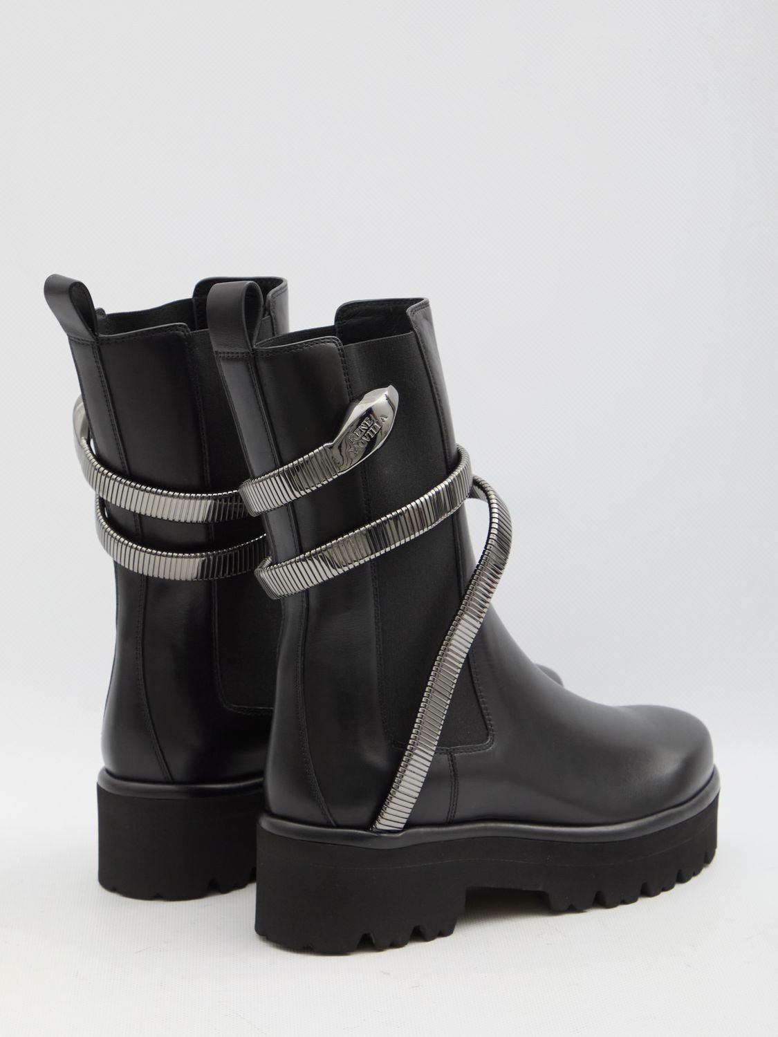RENE CAOVILLA Juniper 45 Stylish Biker Boots