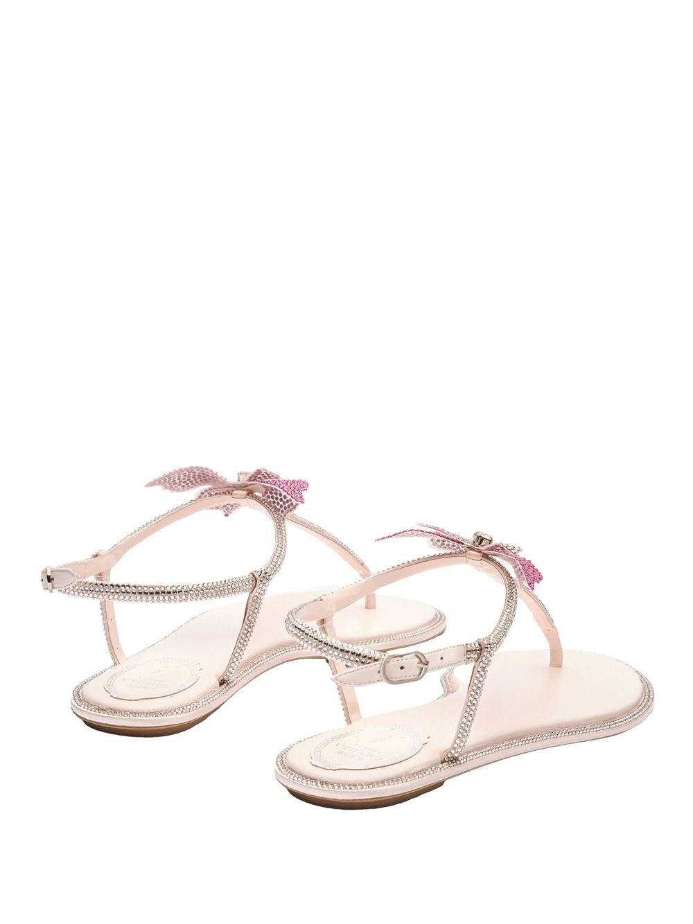 RENE CAOVILLA Elegant Mini Flat Sandal 10